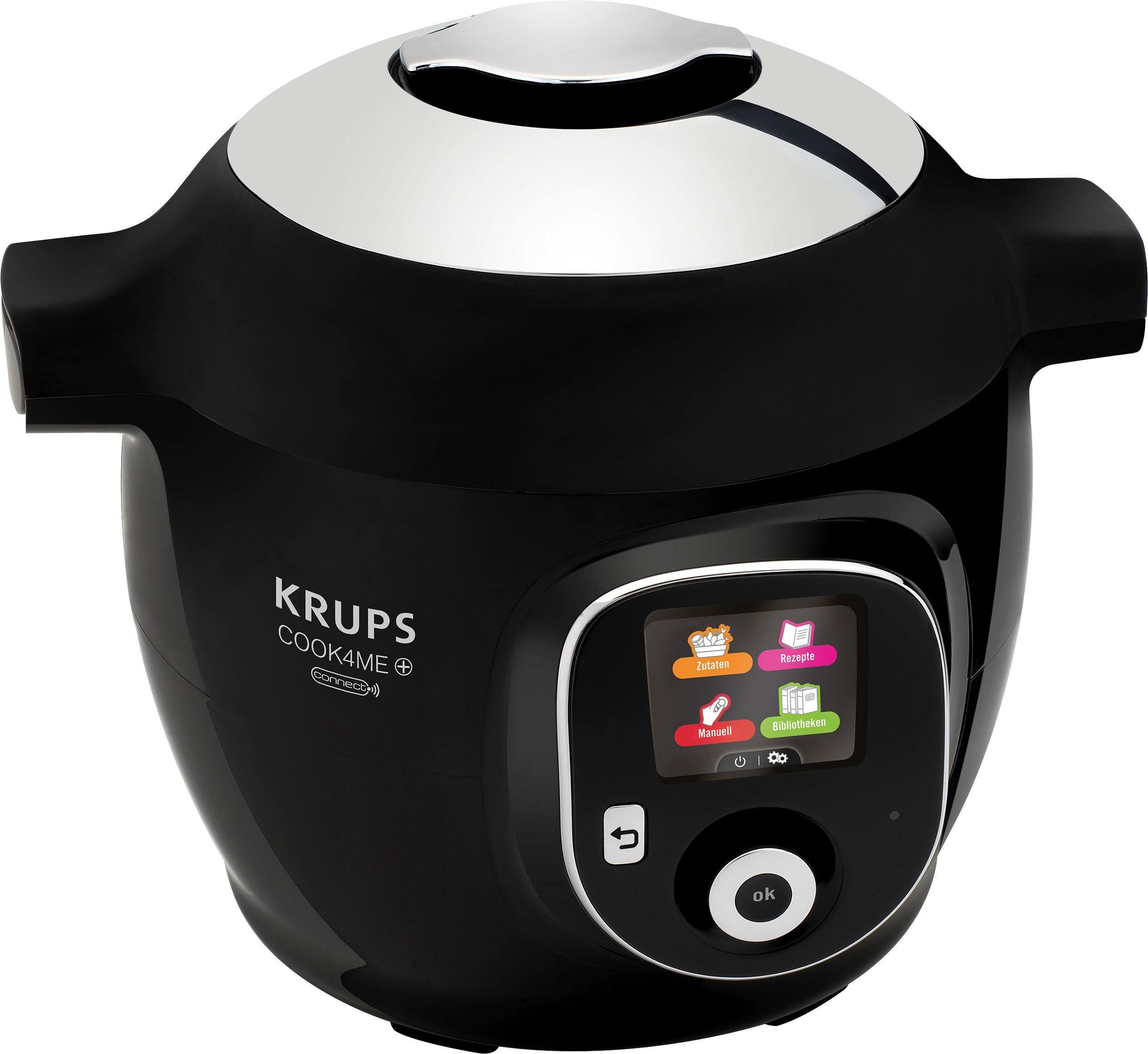 Krup Cook4Me+ Connect CZ7158 bk-gy