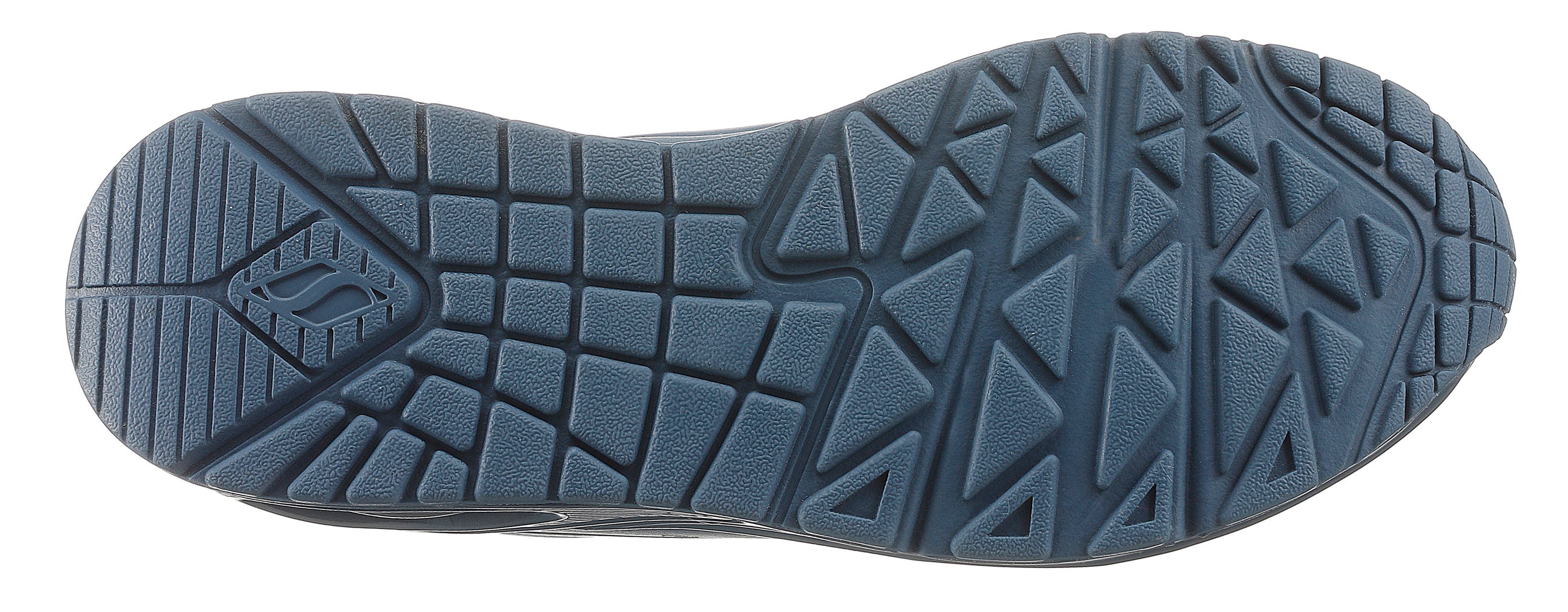 Skechers Sneakers met sleehak Uno - Stand on Air , Vrijetijdsschoen, lage schoen, veterschoen met fijne perforatie