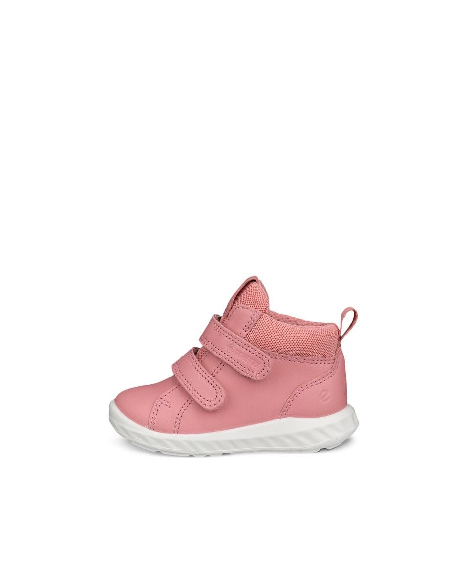 Ecco Babyschoentjes SP.1 Lite , klittenbandschoen, high top sneaker met waterdicht gore-tex membraan