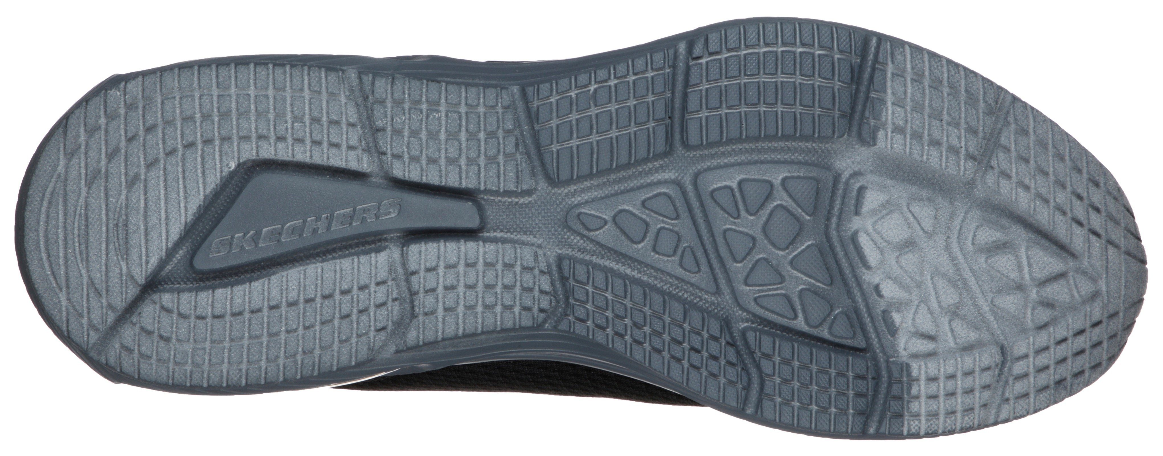 Skechers Sneakers DYNA-AIR met gepolsterde schaprand, vrijetijdsschoen, lage schoen, veterschoen