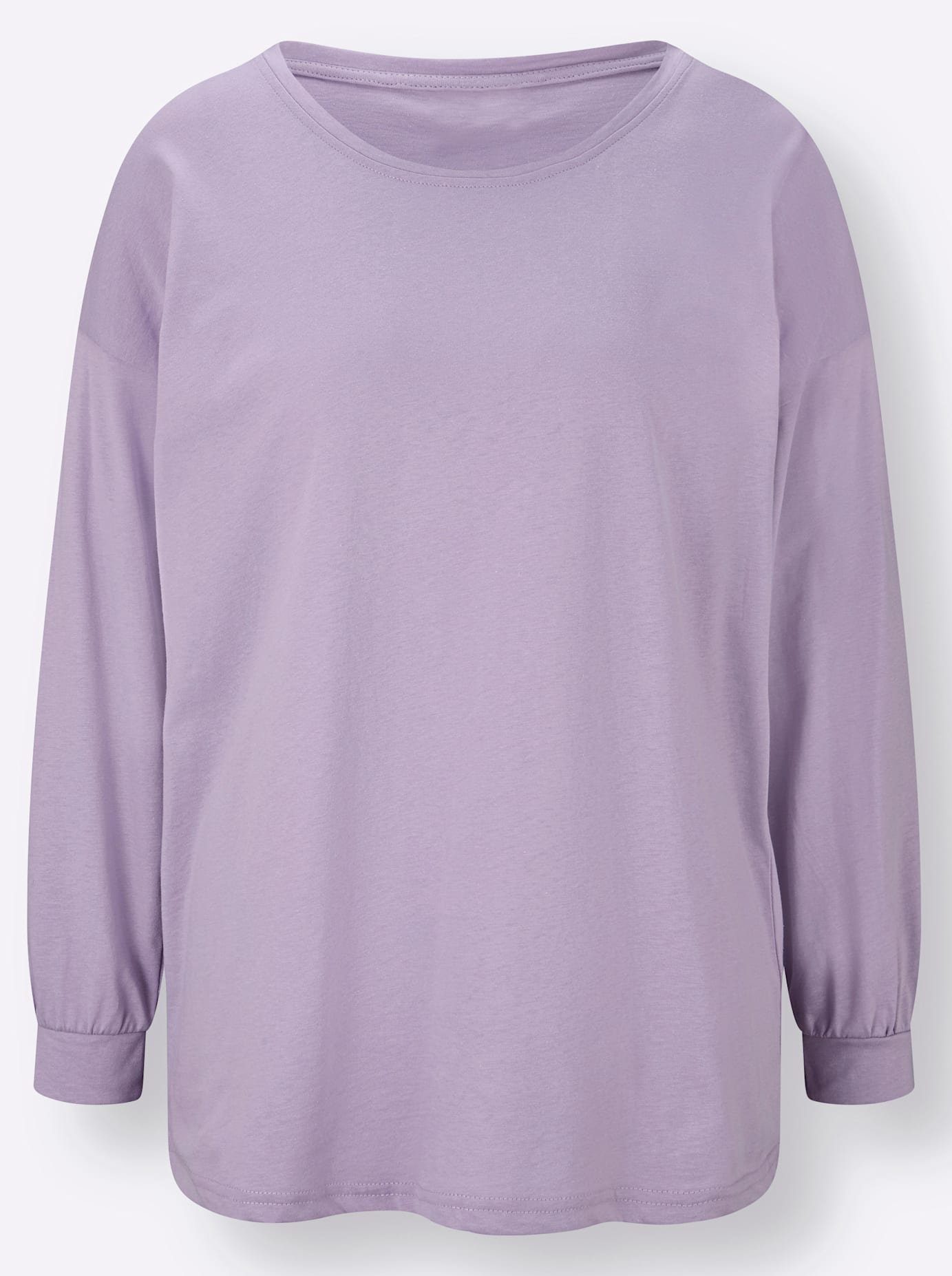 Shirt met ronde hals Vrijetijdsshirt (1-delig)