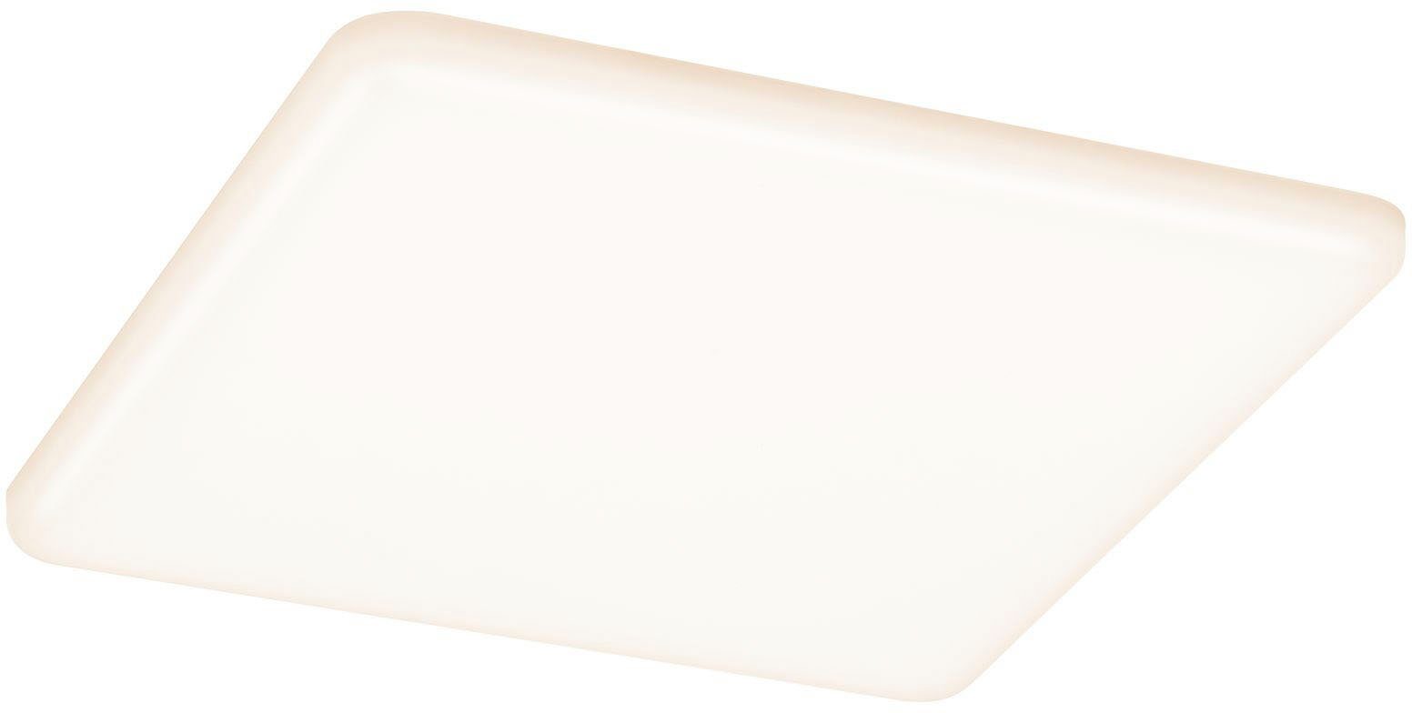 Paulmann Ledinbouwlamp Veluna VariFit IP44 3-Staps-dimbaar vierkant 185x185mm 17W 3.000K Satin LED inbouwpaneel IP44 3-traps dimbaar vierkant 185x185mm 17W 3.000K satin (1 stuk)