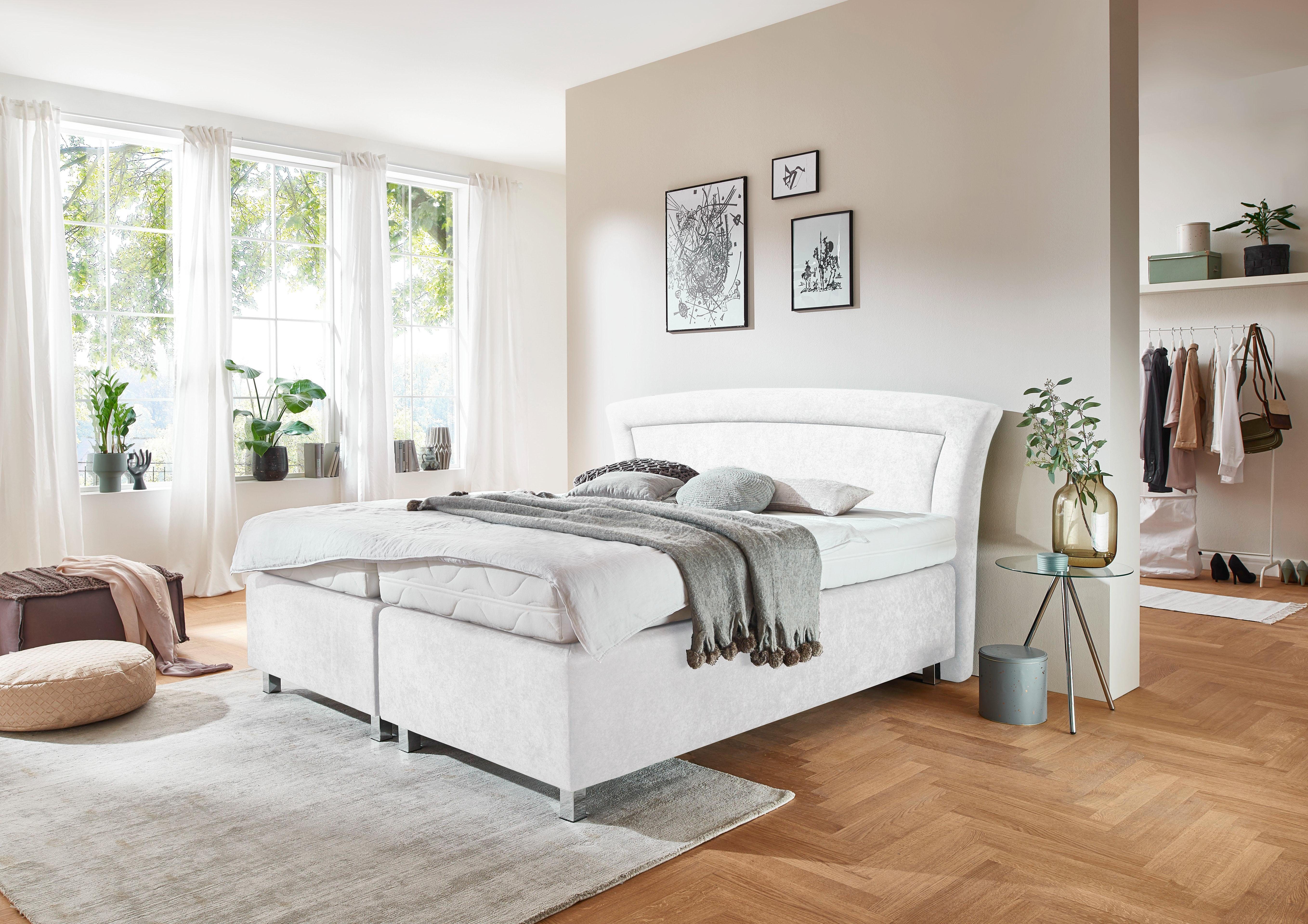 Westfalia Polsterbetten Boxspring in diverse uitvoeringen boxsprings wit