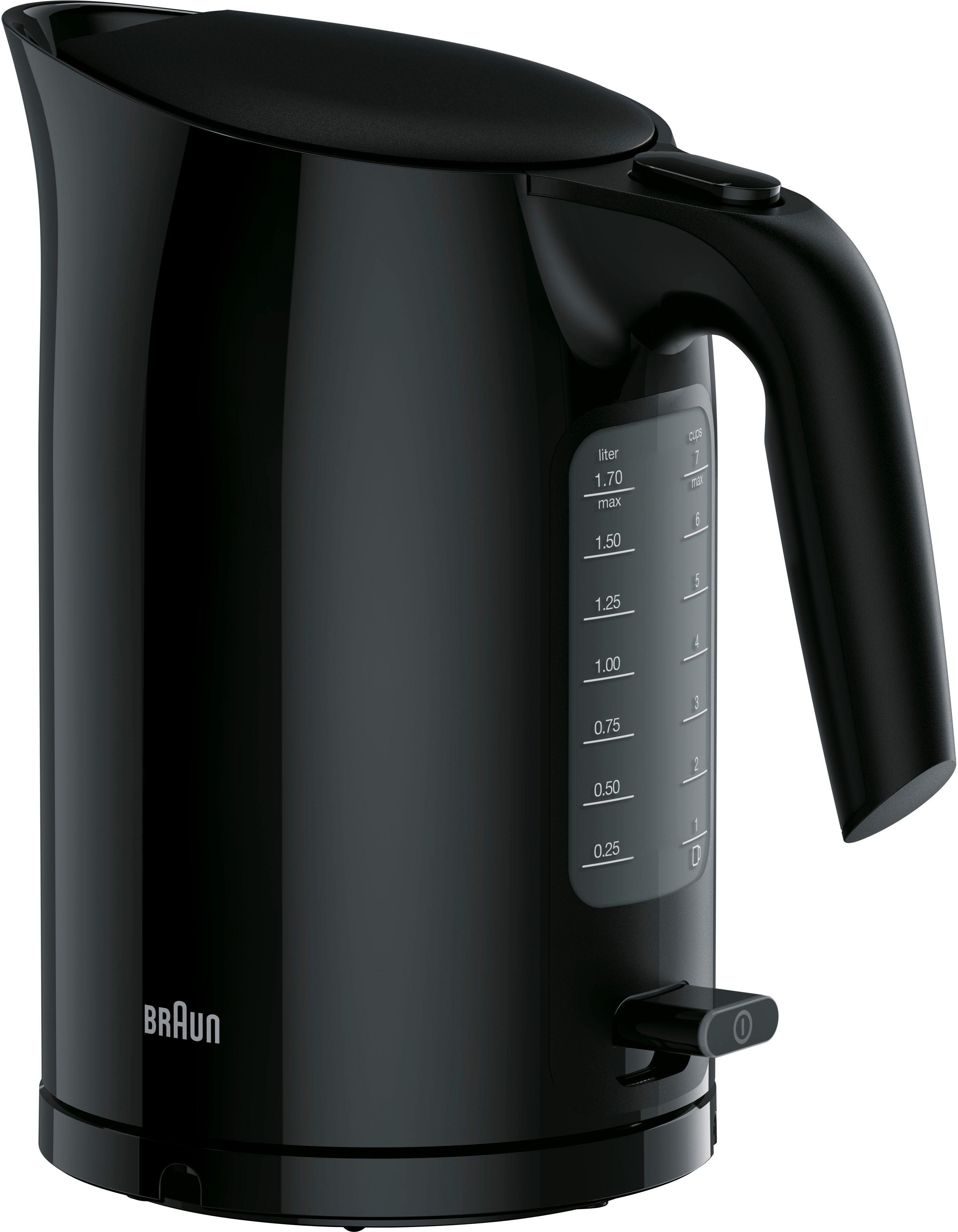 Braun Waterkoker WK 3100 BK, 1,7 l