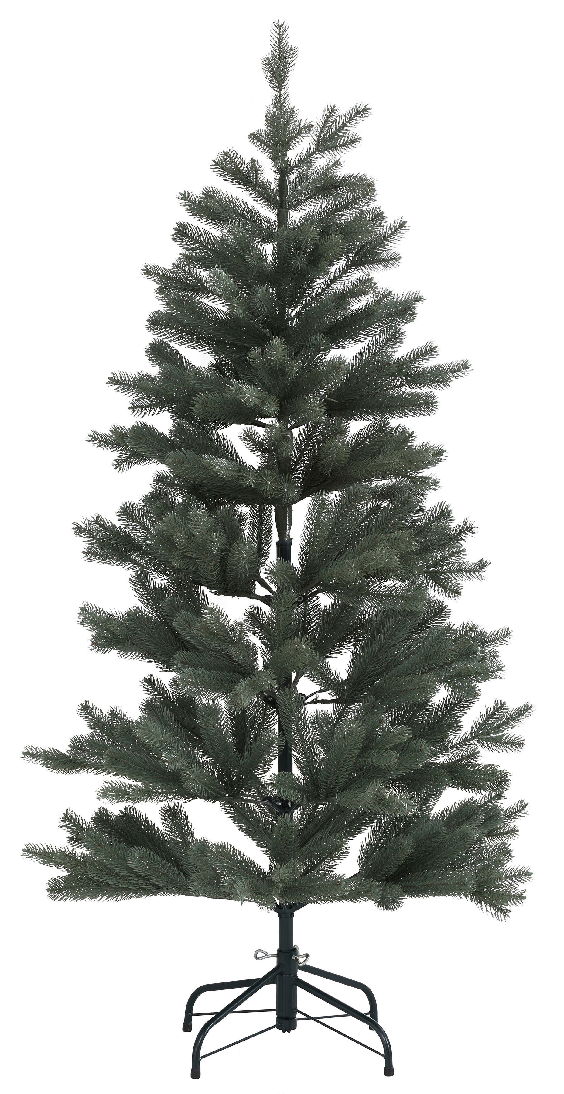 Kunstkerstboom Grey/Green met metalen standaard en buigbare twijgen