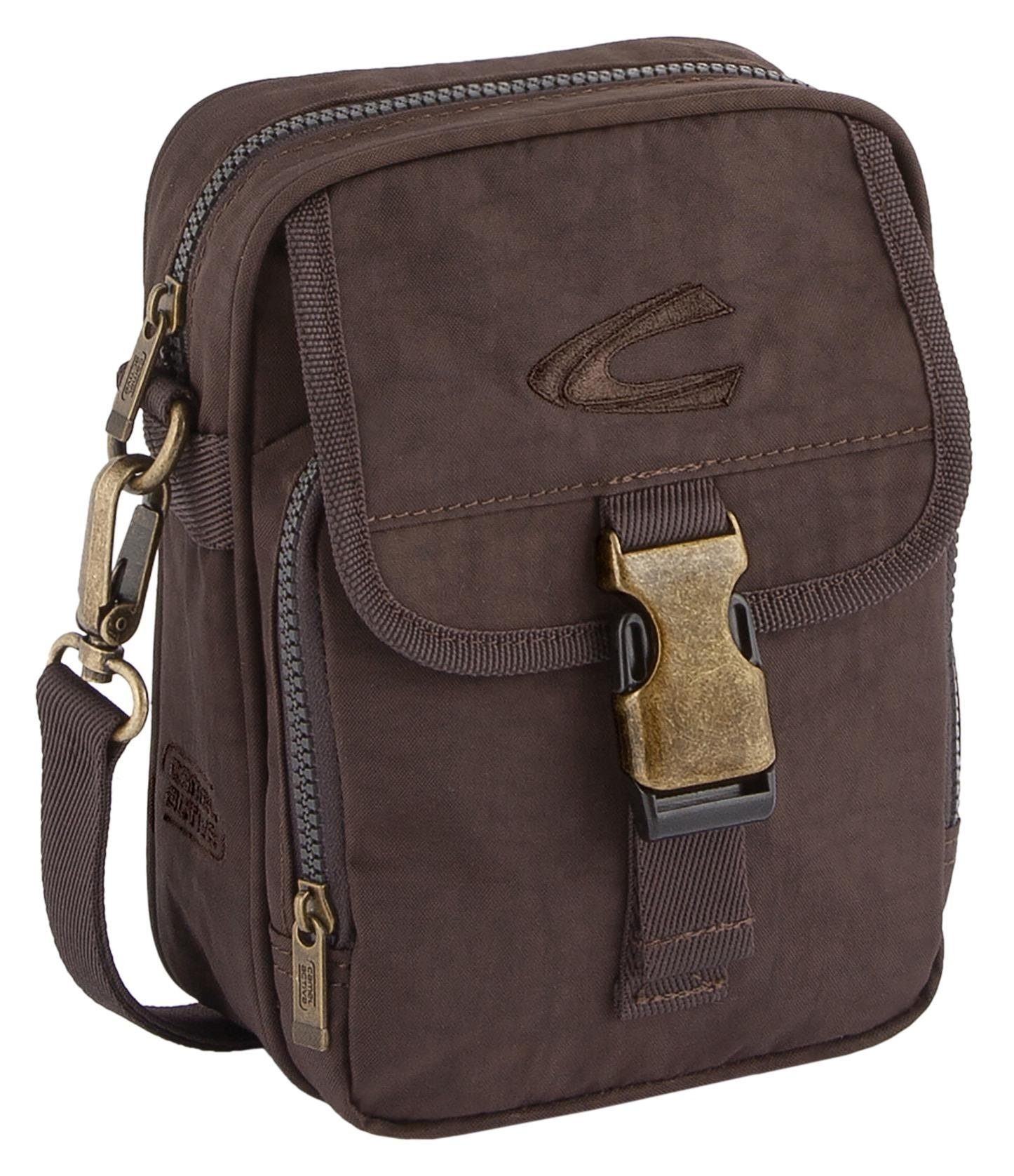 camel active Schoudertas Journey van licht robuust nylon, functioneel perfect voor alle levensomstandigheden