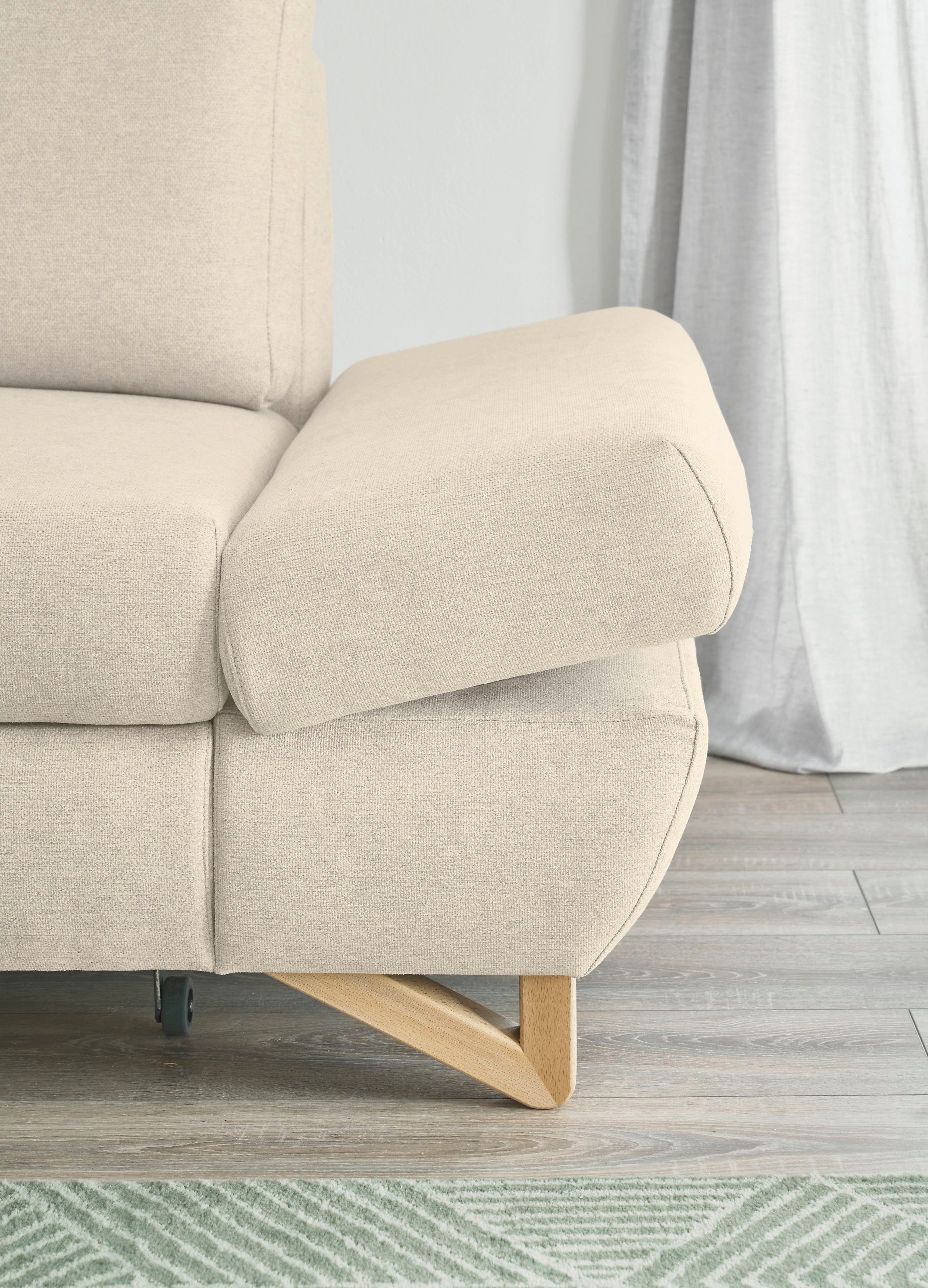 INOSIGN Slaapbank City/Giron comfortabele slaapbank (ligoppervlak 245 x 138 cm) en bedlade
