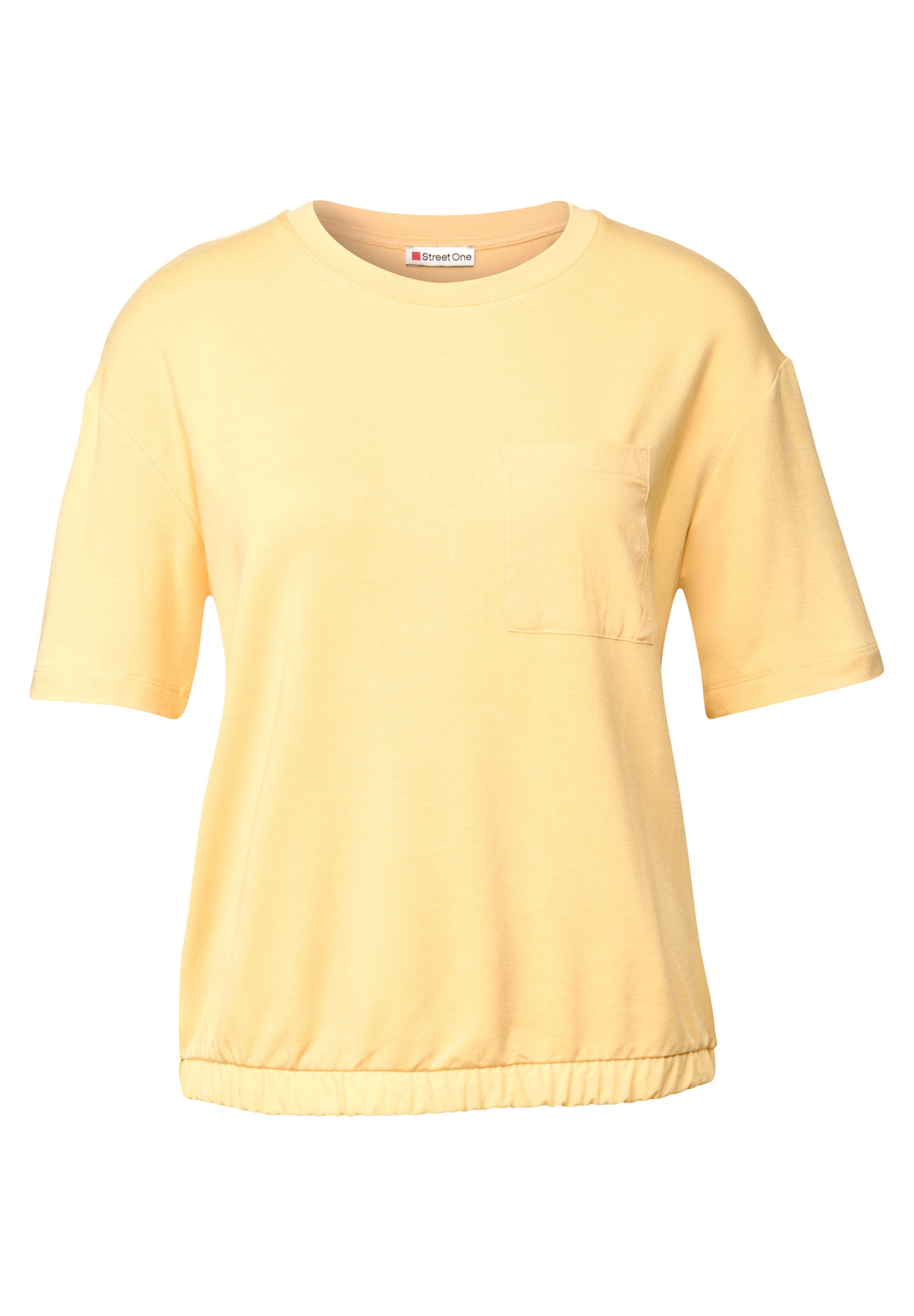 STREET ONE T-shirt met borstzak