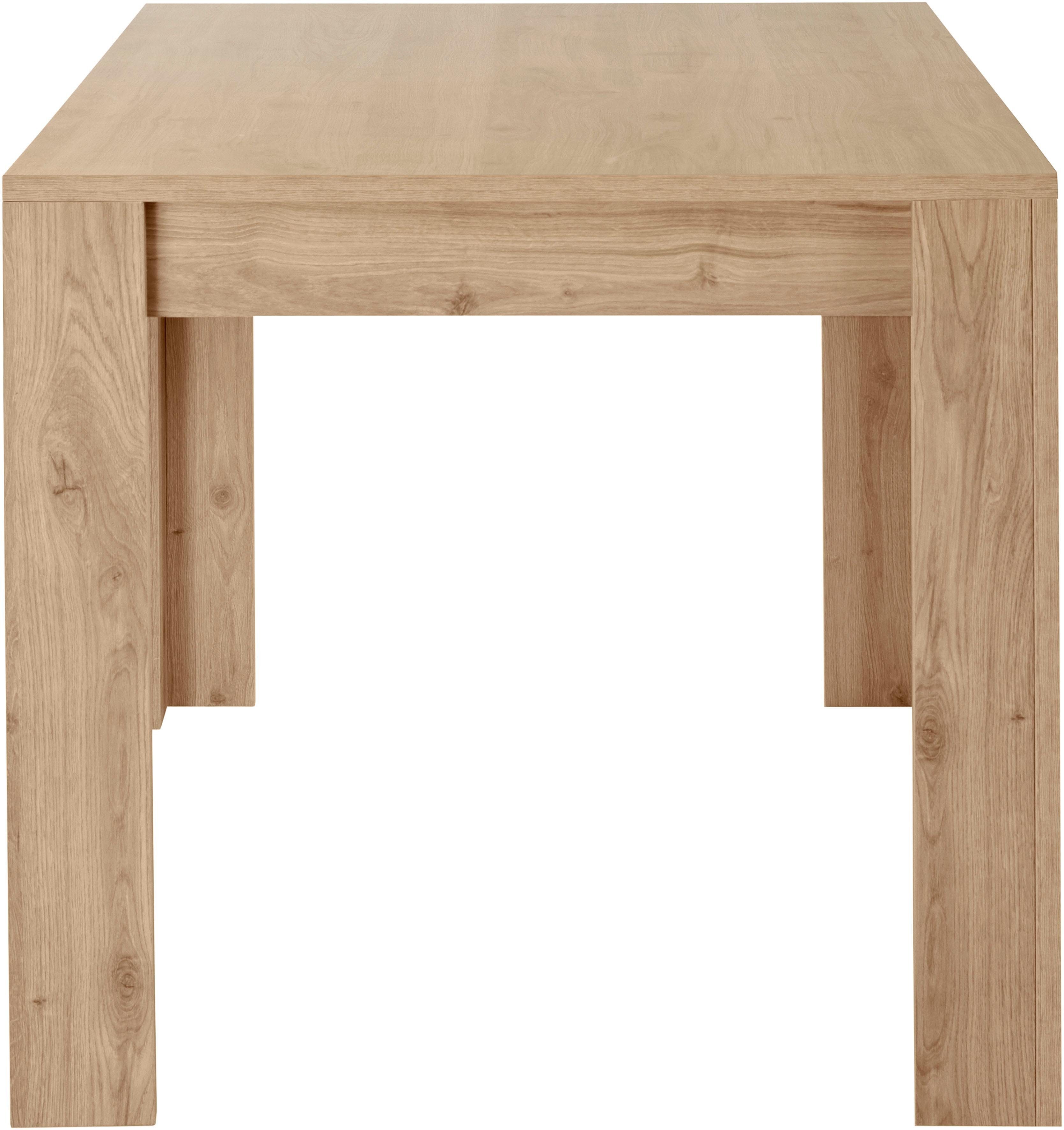 INOSIGN Eettafel Firenze Breedte 137-185 cm, inclusief insteekblad