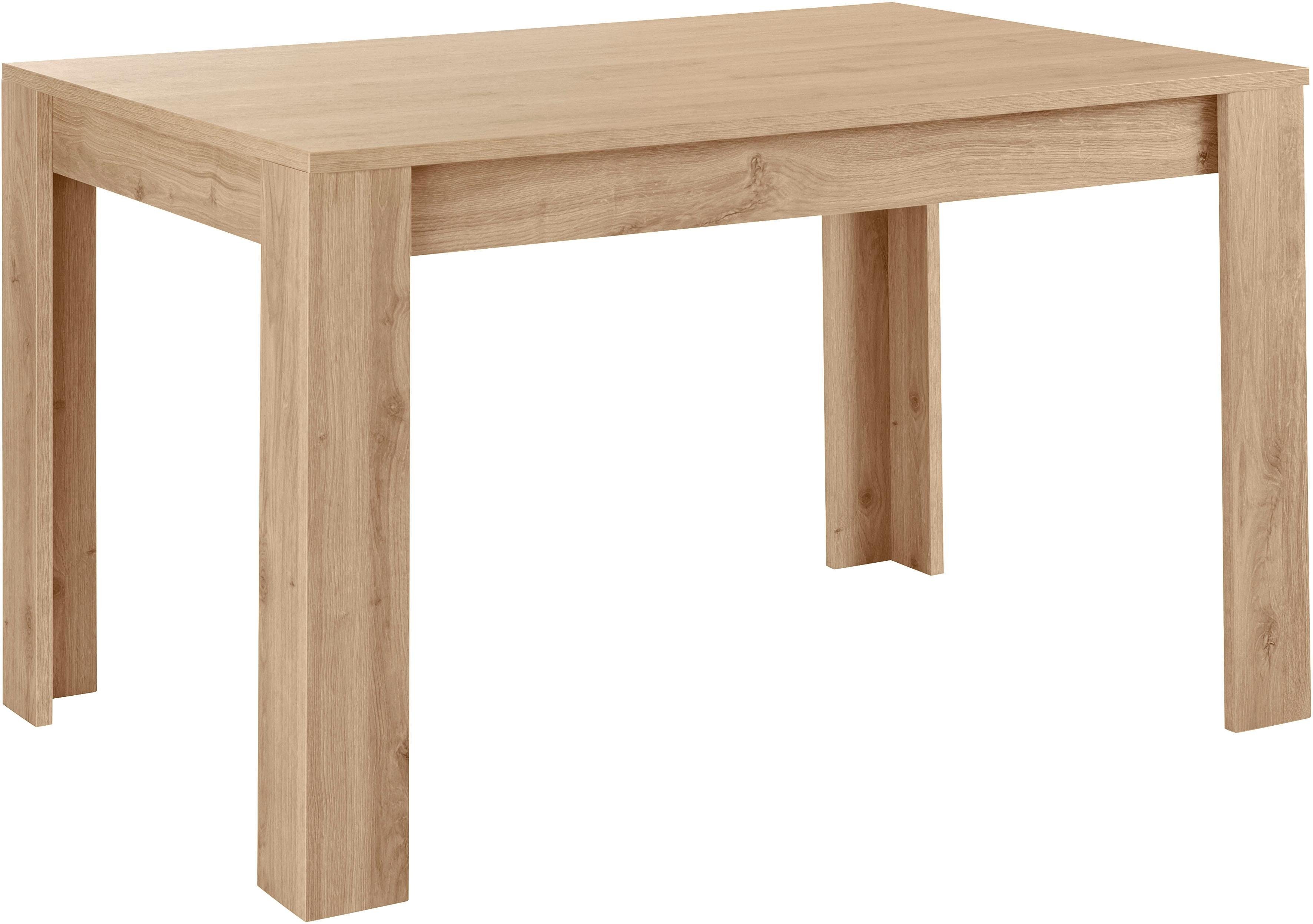 INOSIGN Eettafel Firenze Breedte 137-185 cm, inclusief insteekblad