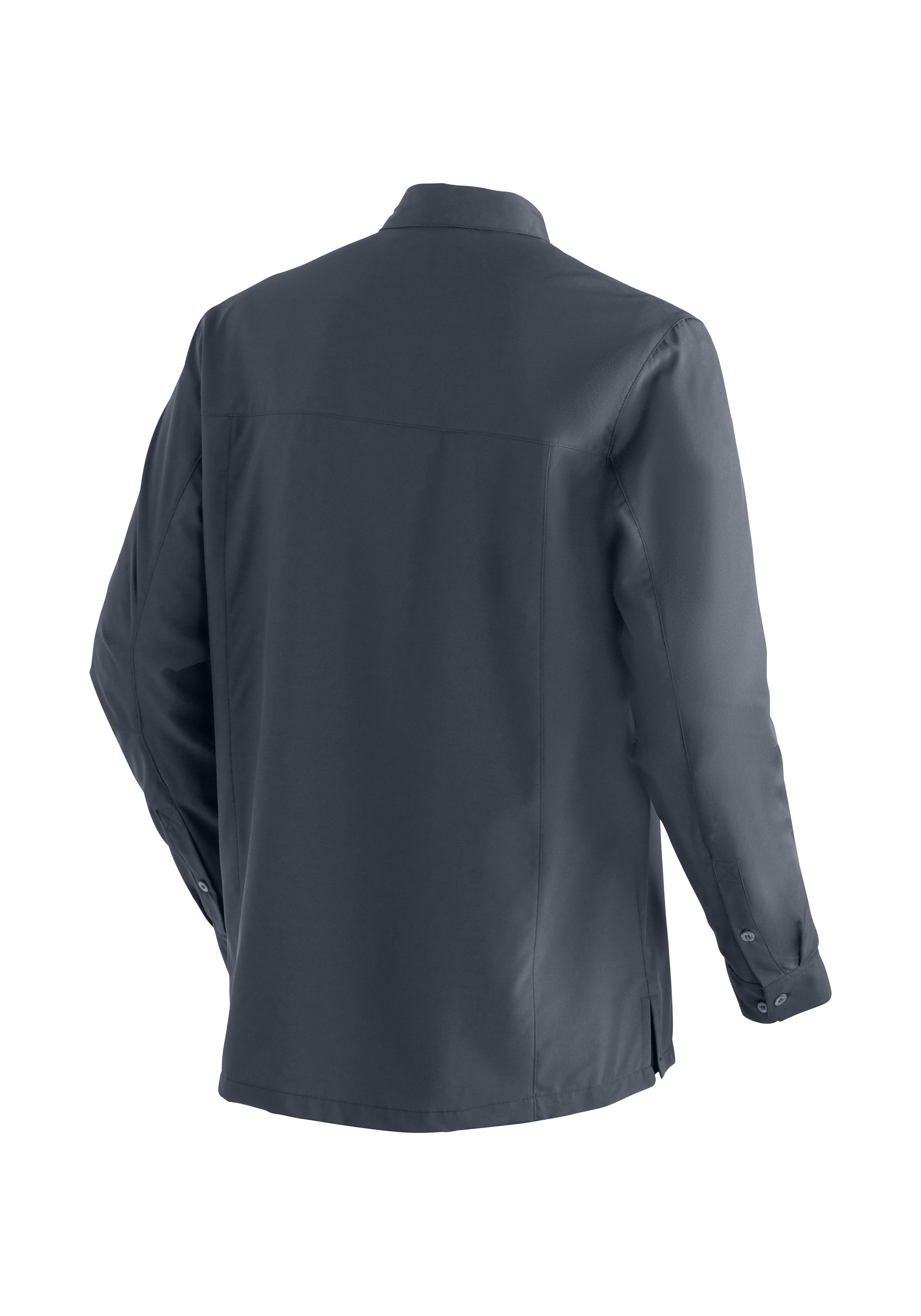 Maier Sports Functioneel shirt Magos L/S M Heren shirt lange mouwen, ademend vrijetijdsshirt, taillering