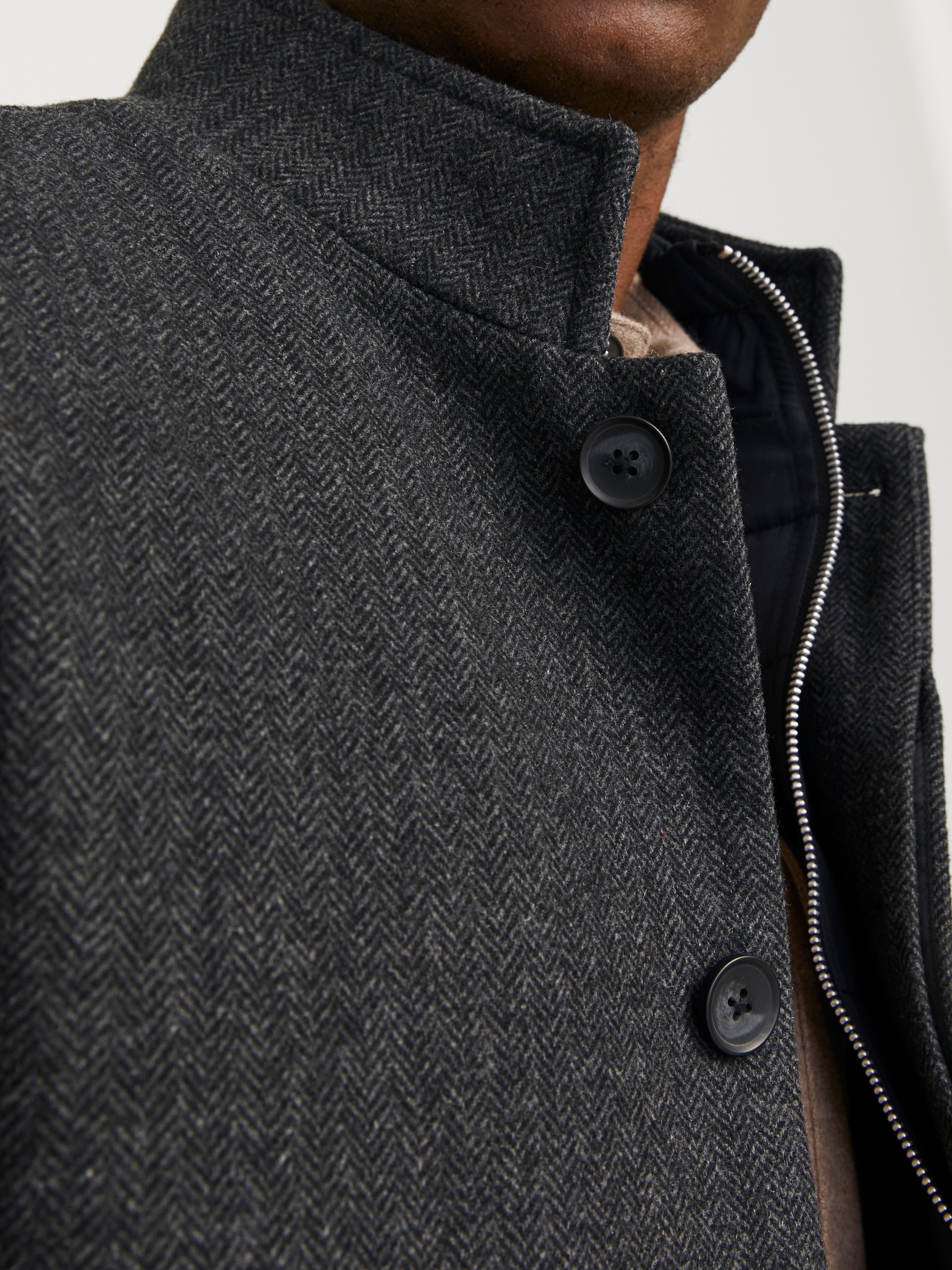 Jack & Jones Wollen jack JJEHARRISON WOOL JACKET SN