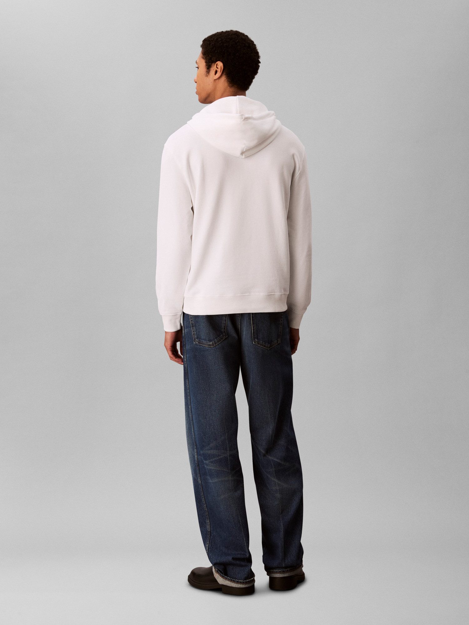 Calvin Klein Hoodie LS EU 350TERRY CURSIVE GRAPHIC H