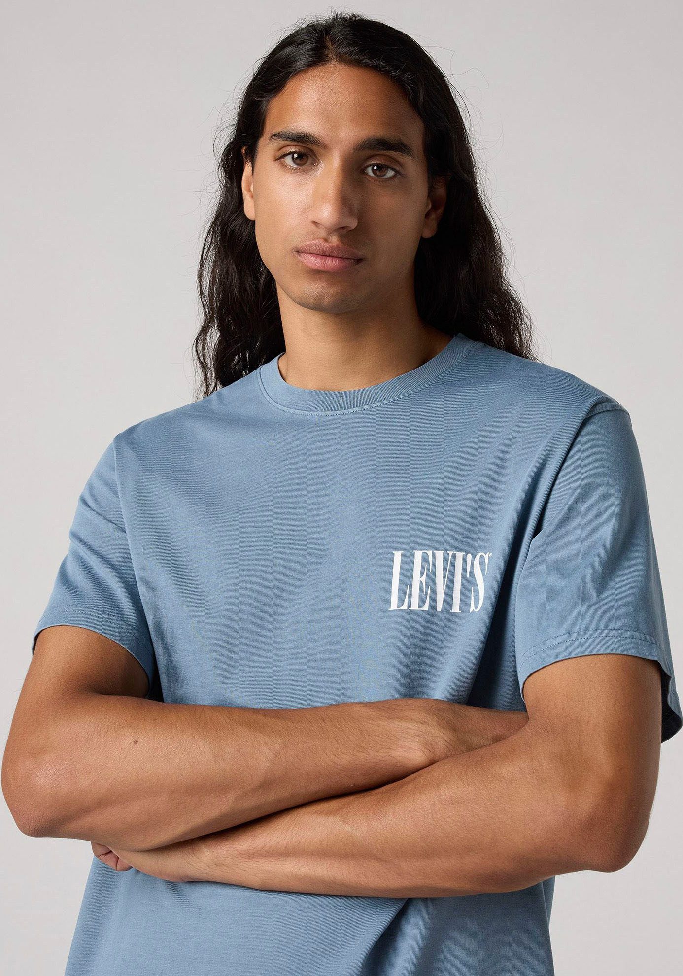 Levi's® T-shirt RELAXED FIT TEE met een logo-opschrift