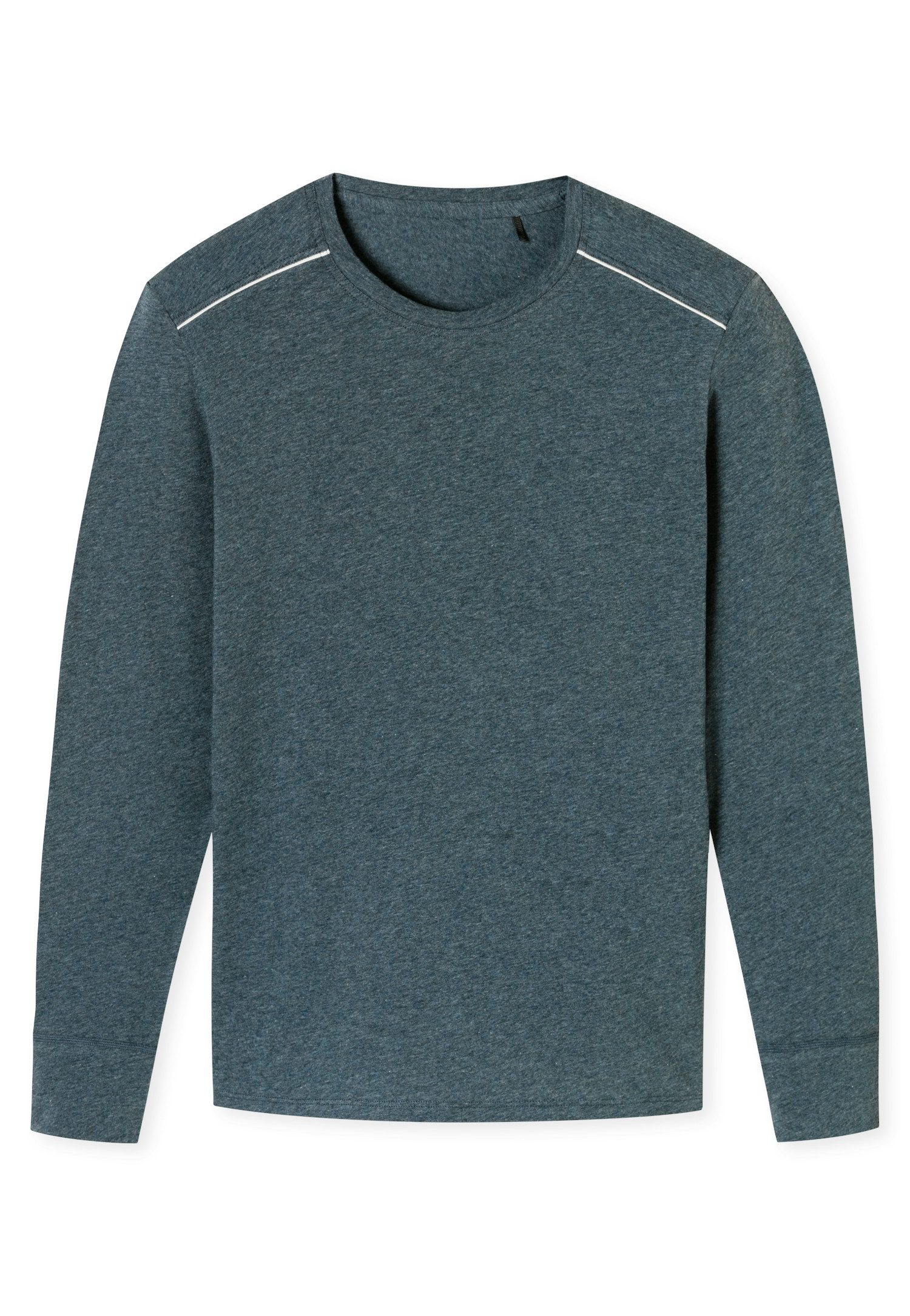 Schiesser Shirt met lange mouwen Comfort fit met contraststrepen op de schouders