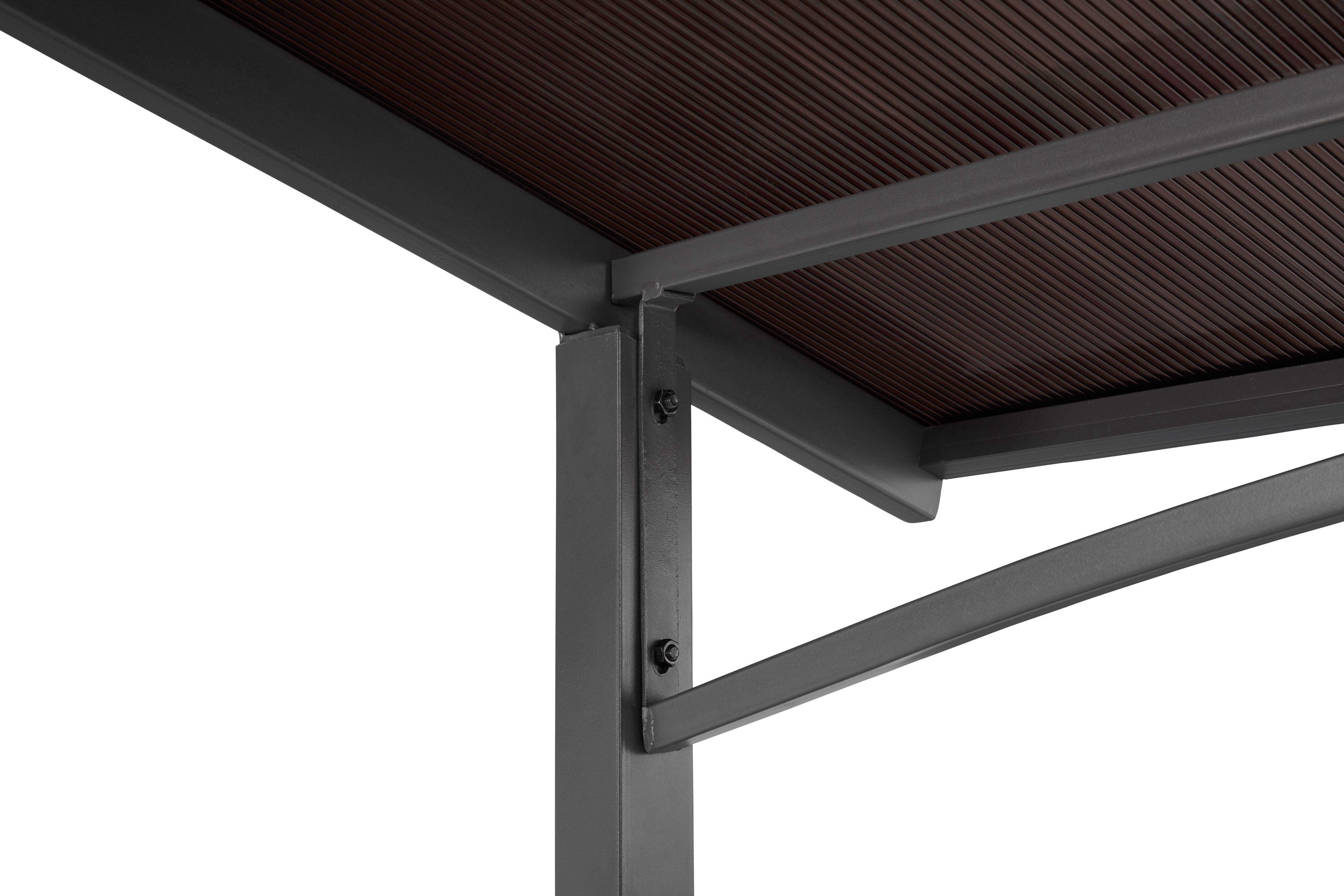 KONIFERA Barbecue-overkapping Manhatten Bxd: 240x150 cm