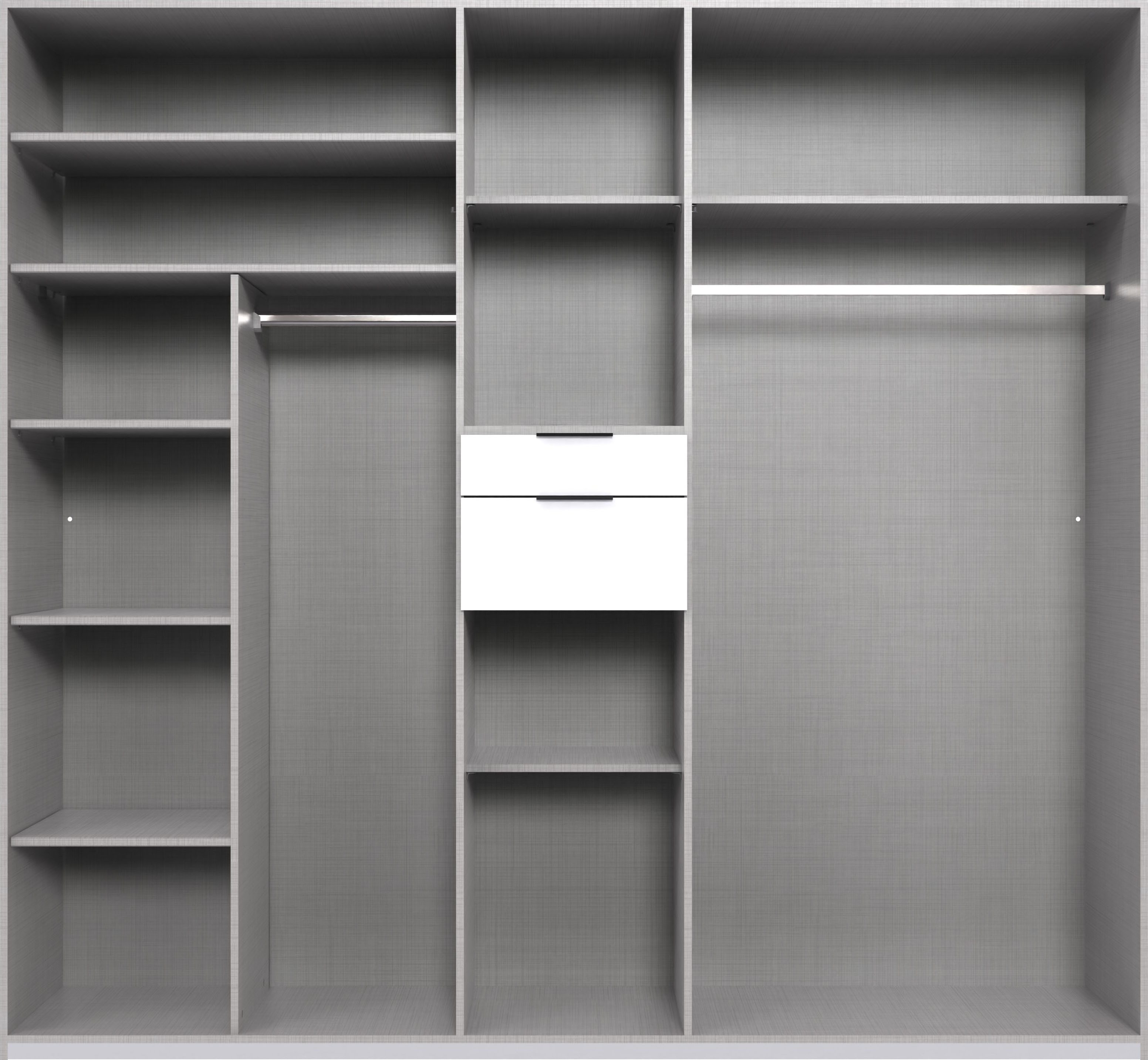Wimex Draaideurkast Moldau kledingkast met spiegel slaapkamerkast bestseller Kies je interieur, kant-en-klaar geconfigureerd in de kast