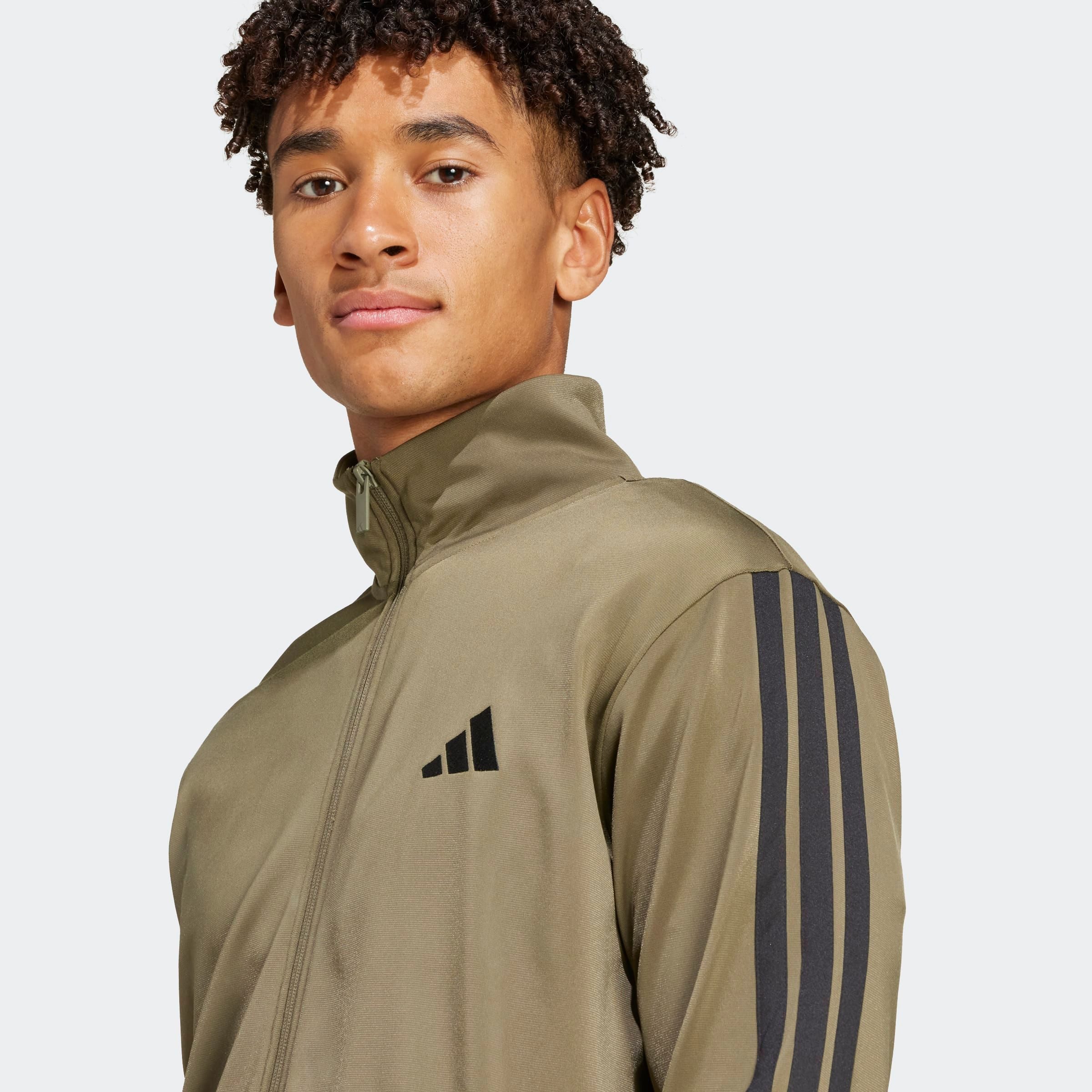 adidas Sportswear Trainingspak M 3S TR TT TS Basic 3-strepen shirt (2-delig)