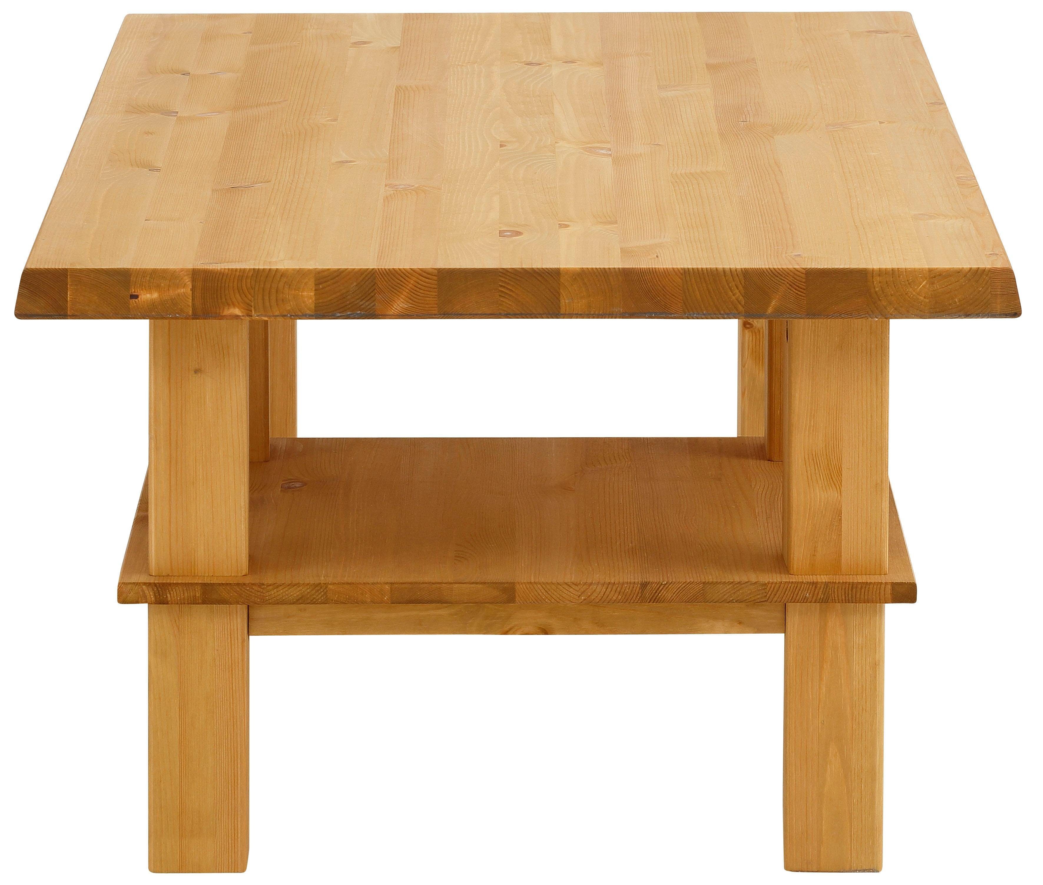Home affaire Salontafel Ixo met 1 plank, breedte 120 cm, van massief grenen, fsc®