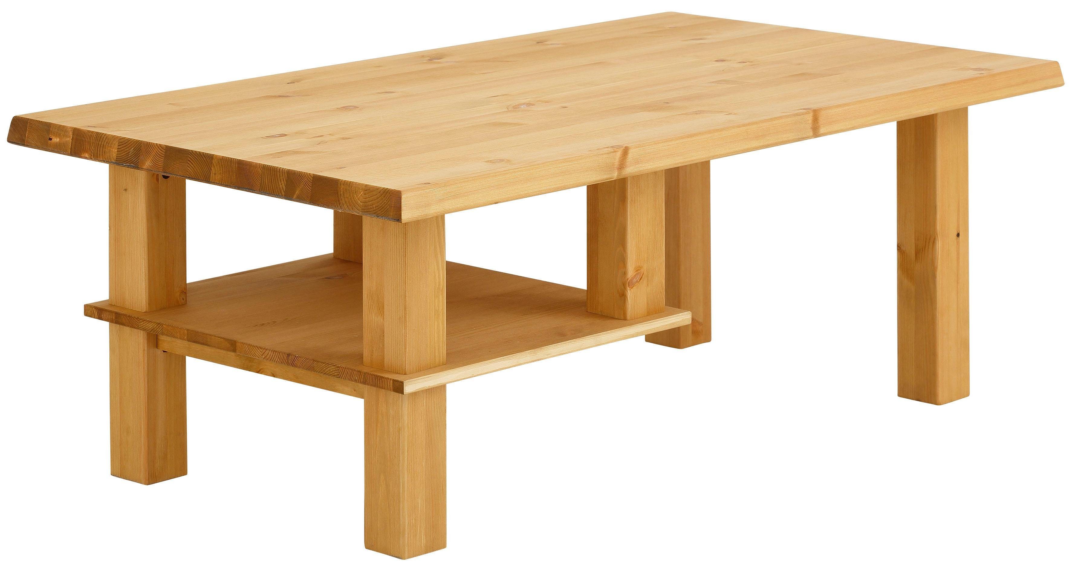 Home affaire Salontafel Ixo met 1 plank, breedte 120 cm, van massief grenen, fsc®