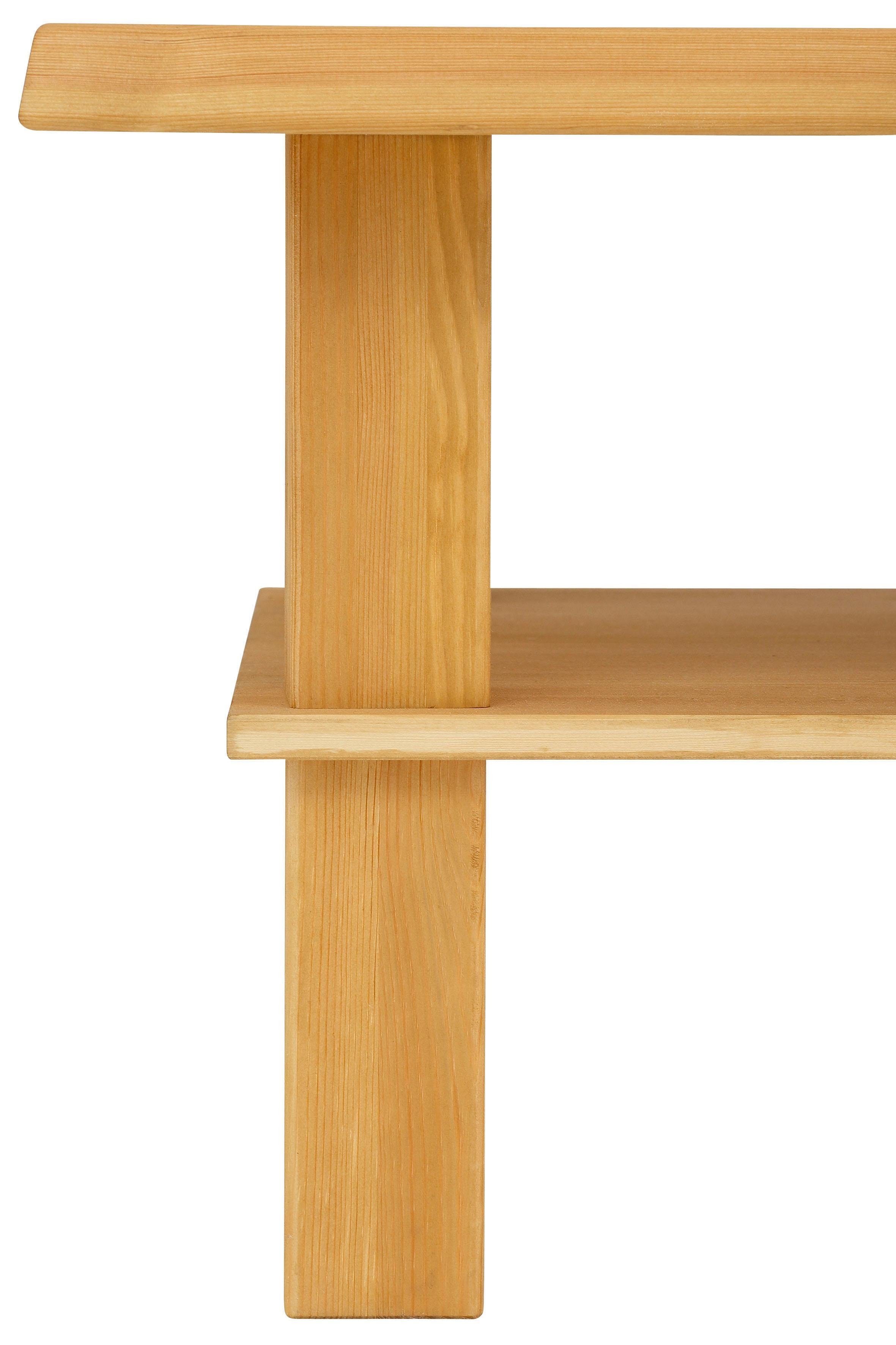 Home affaire Salontafel Ixo met 1 plank, breedte 120 cm, van massief grenen, fsc®