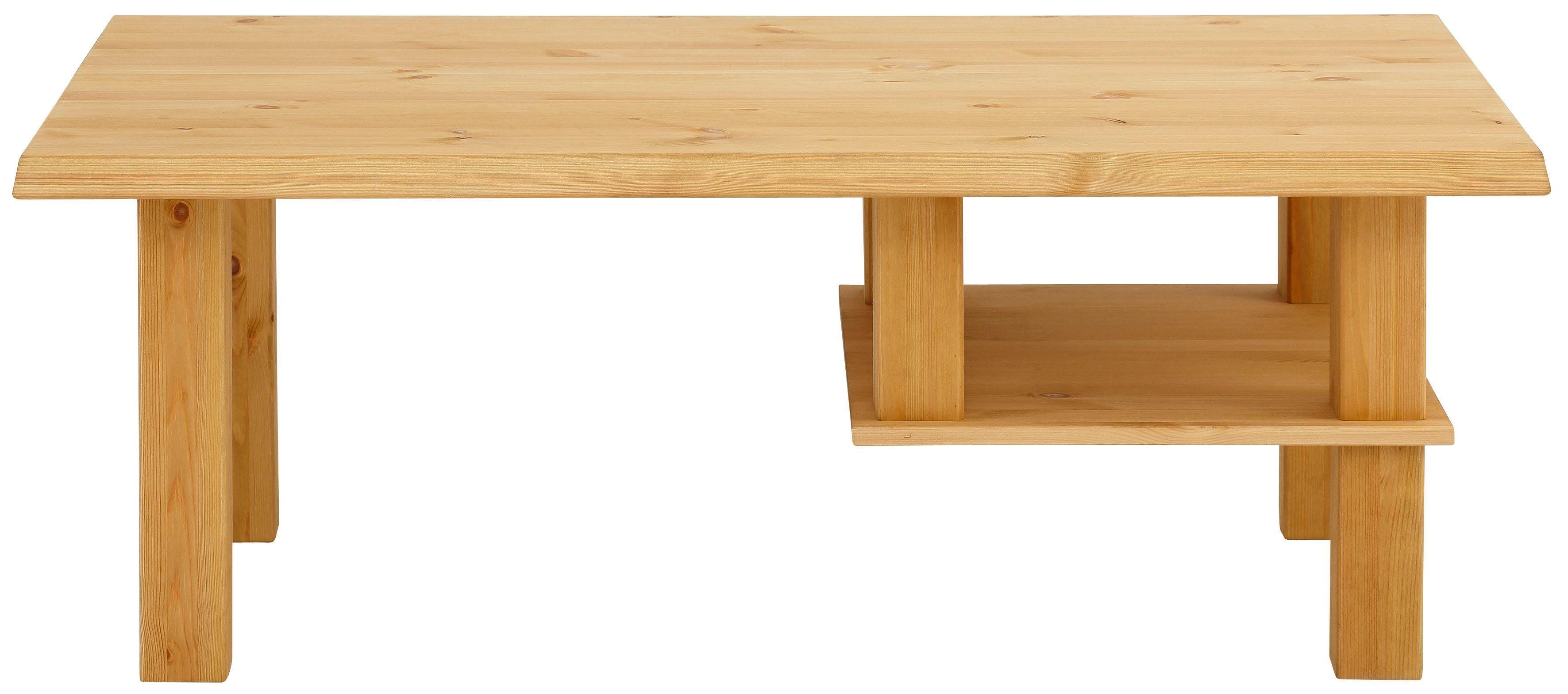 Home affaire Salontafel Ixo met 1 plank, breedte 120 cm, van massief grenen, fsc®