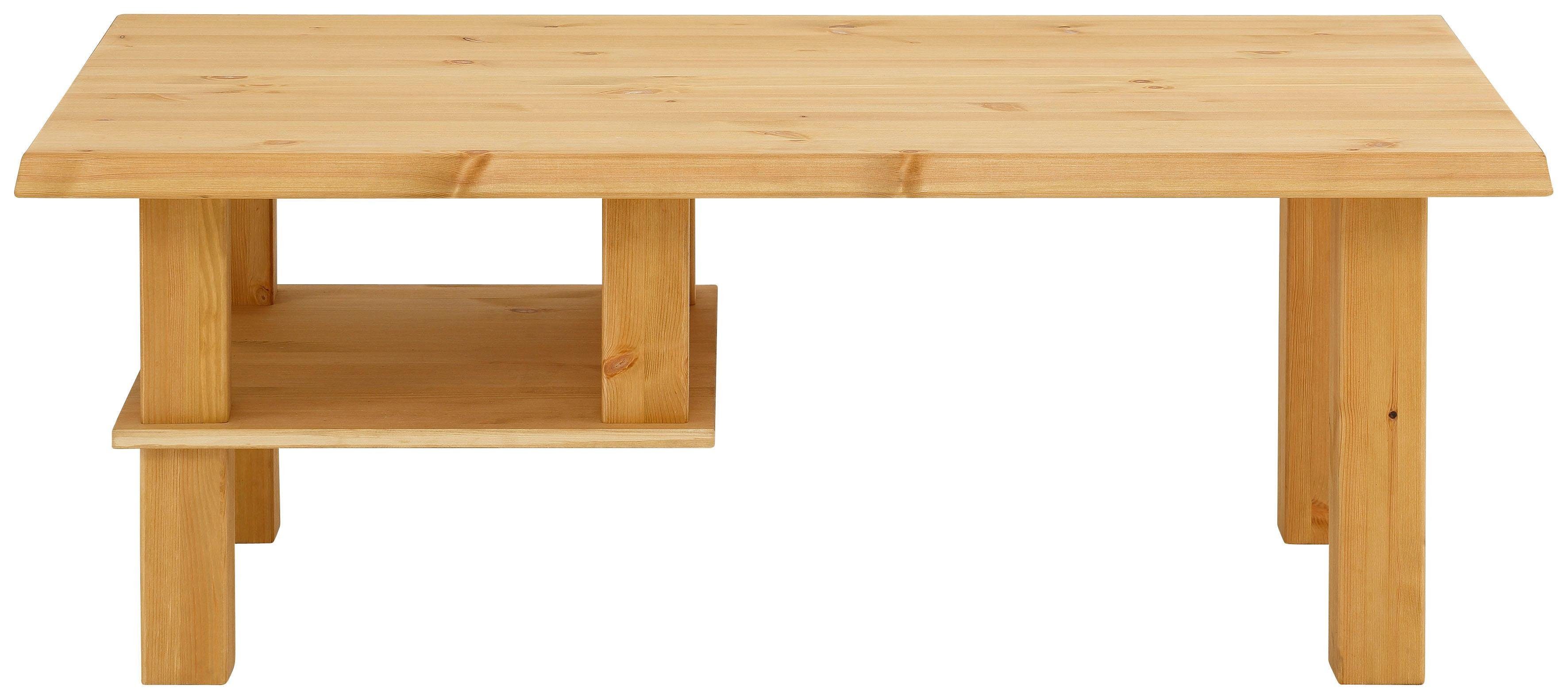 Home affaire Salontafel Ixo met 1 plank, breedte 120 cm, van massief grenen, fsc®