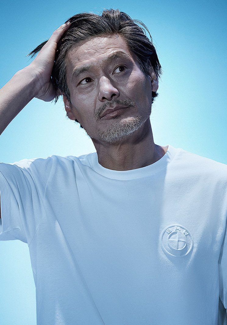 BMW Oversized shirt met logoborduring op borsthoogte