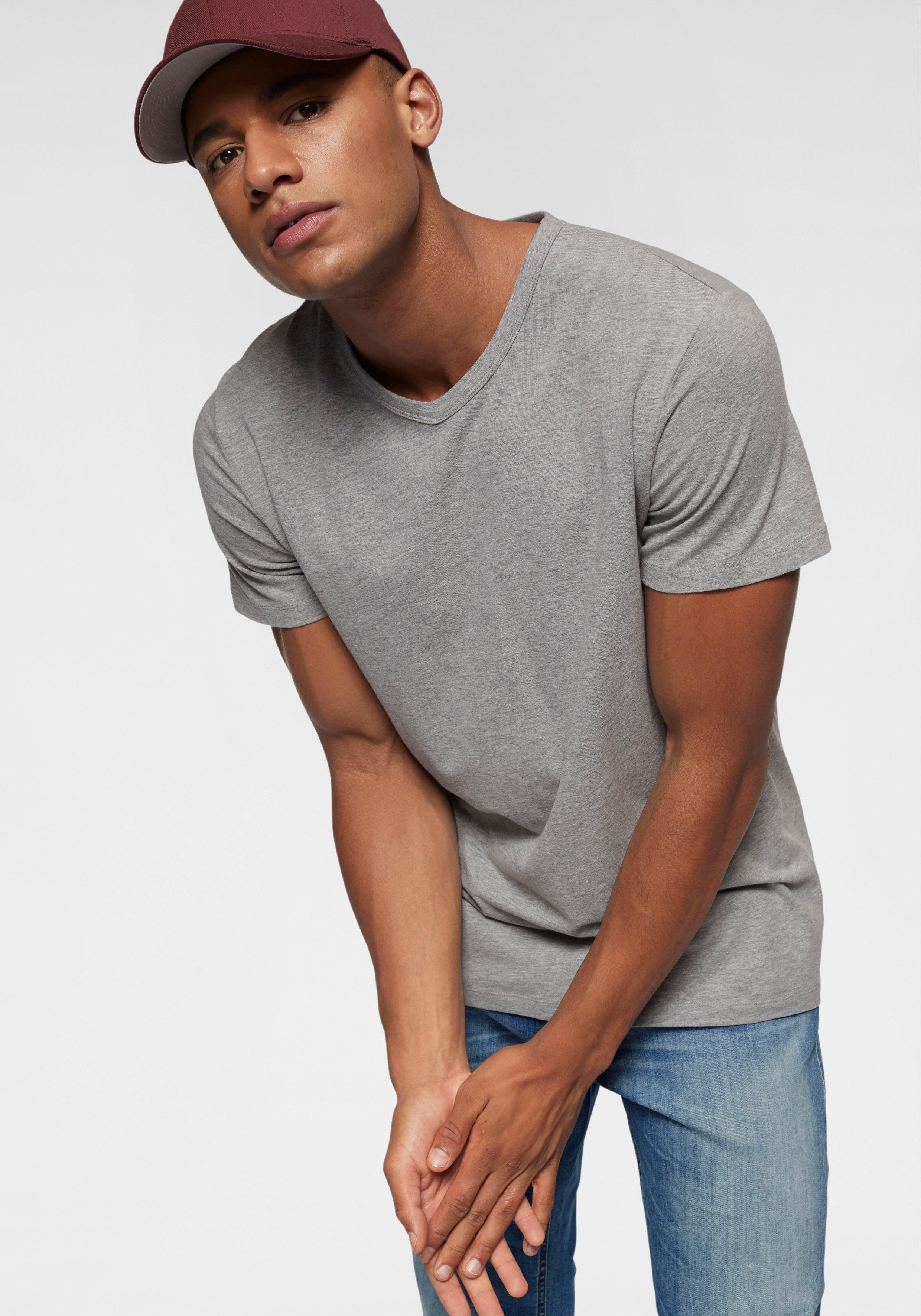 Jack & Jones T-shirt SLIM- FIT BASIC TEE V-NECK