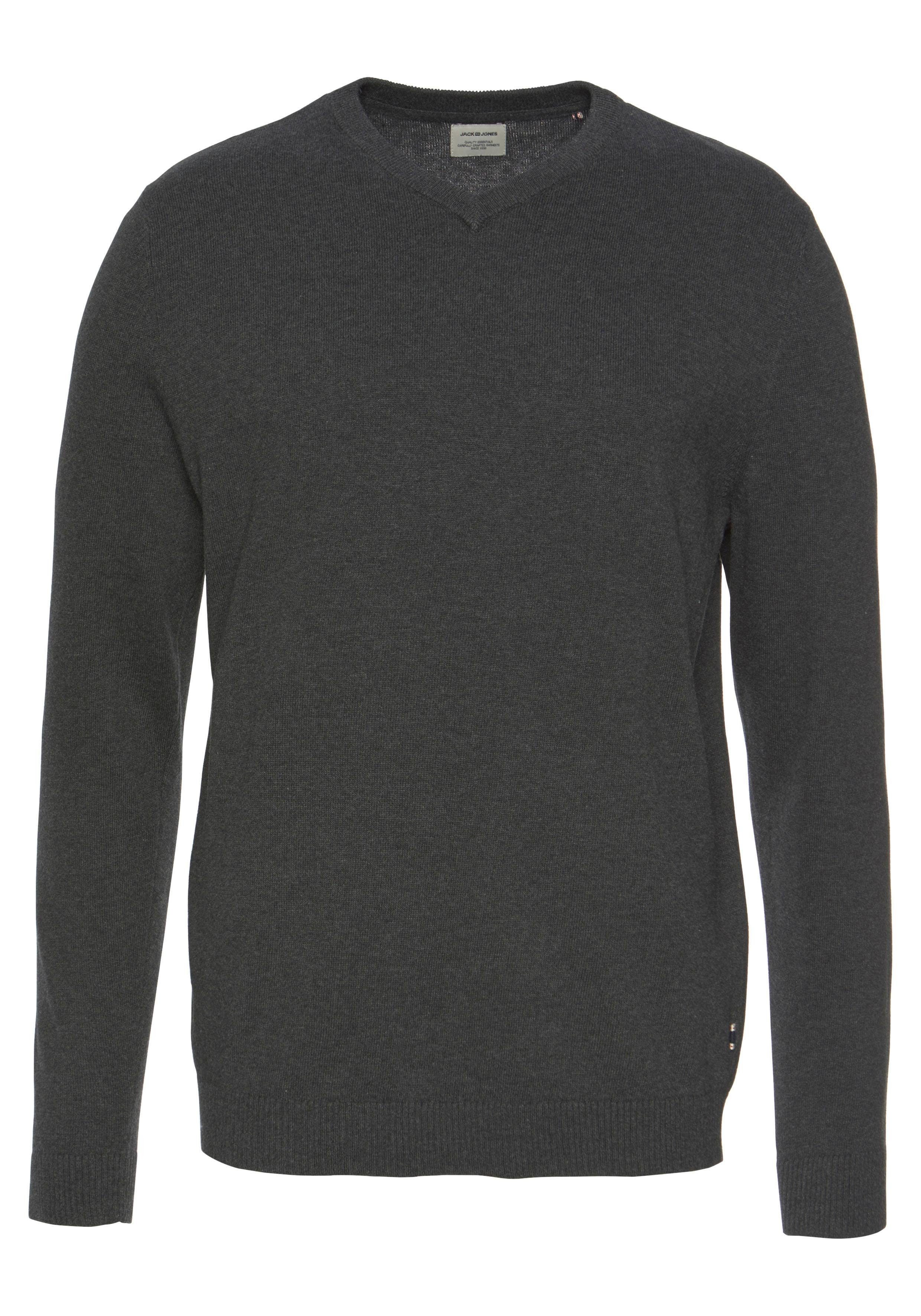 Jack & Jones Trui met V-hals JJEBASIC KNIT V-NECK