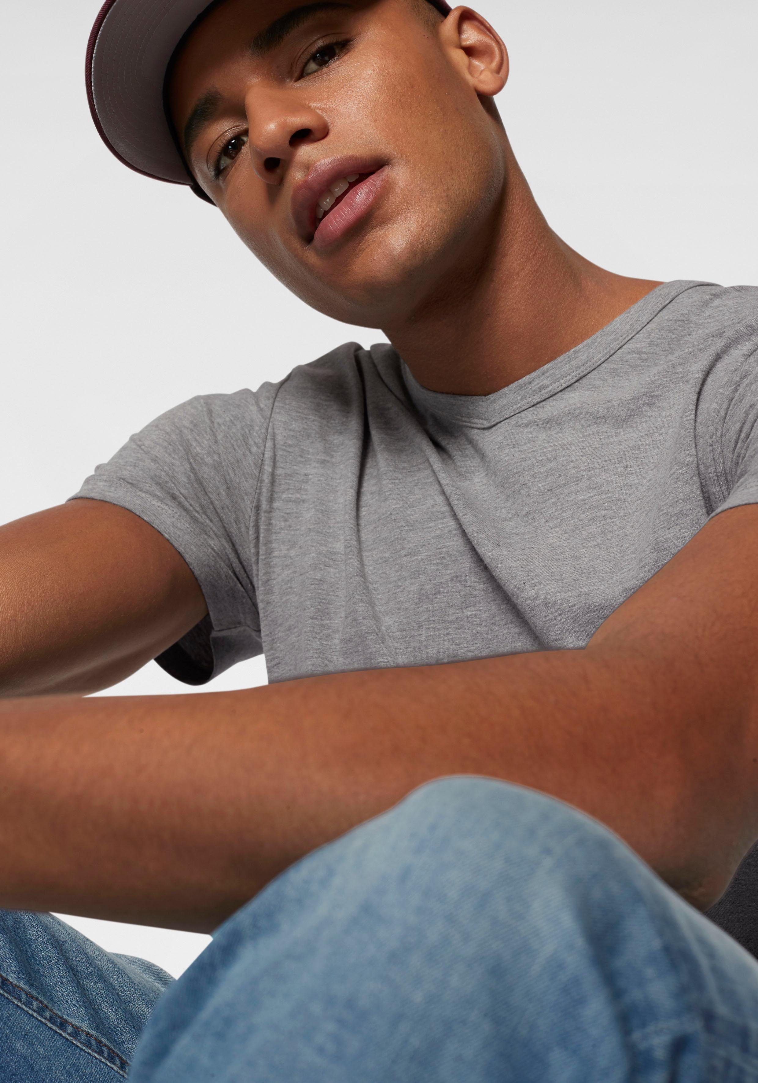Jack & Jones T-shirt SLIM- FIT BASIC TEE V-NECK