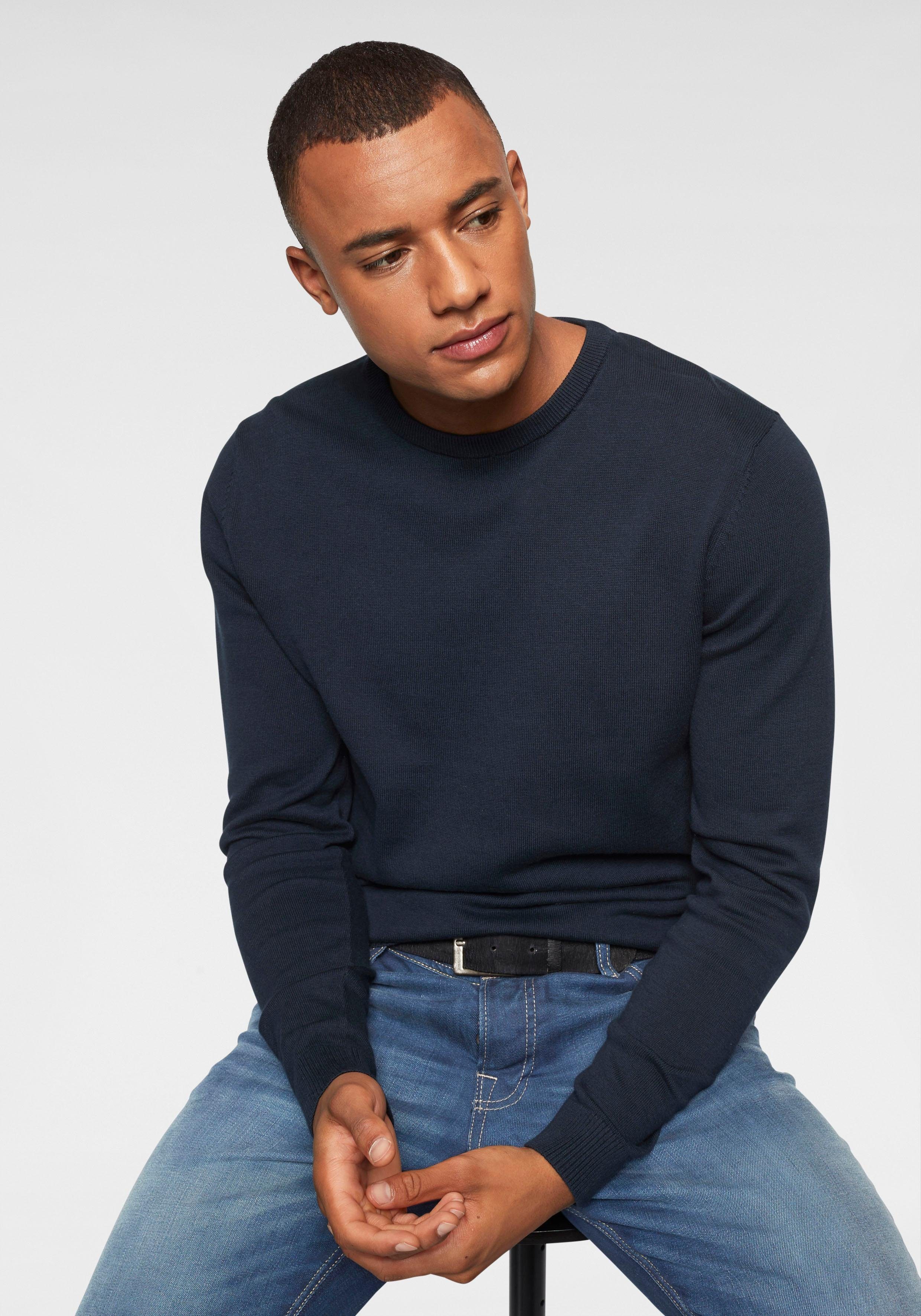 Jack & Jones Trui met ronde hals BASIC KNIT CREW NECK