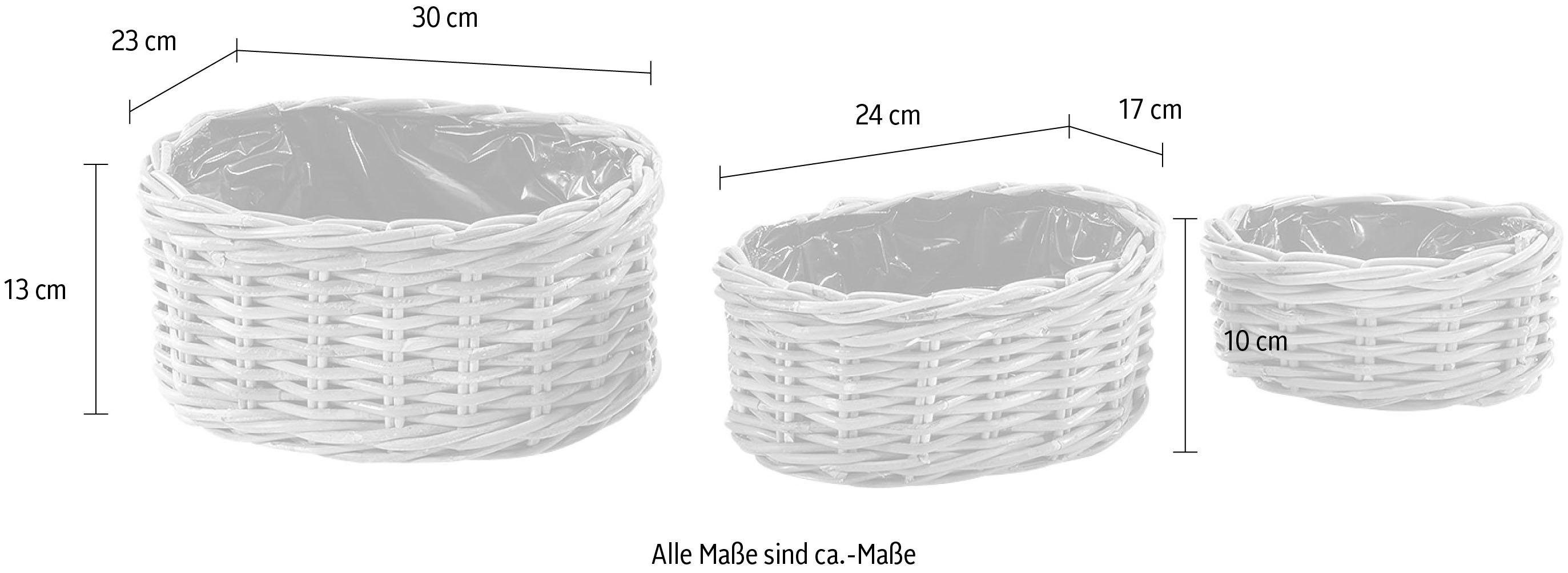 locker Sierpot Plantenmand (3 stuks)