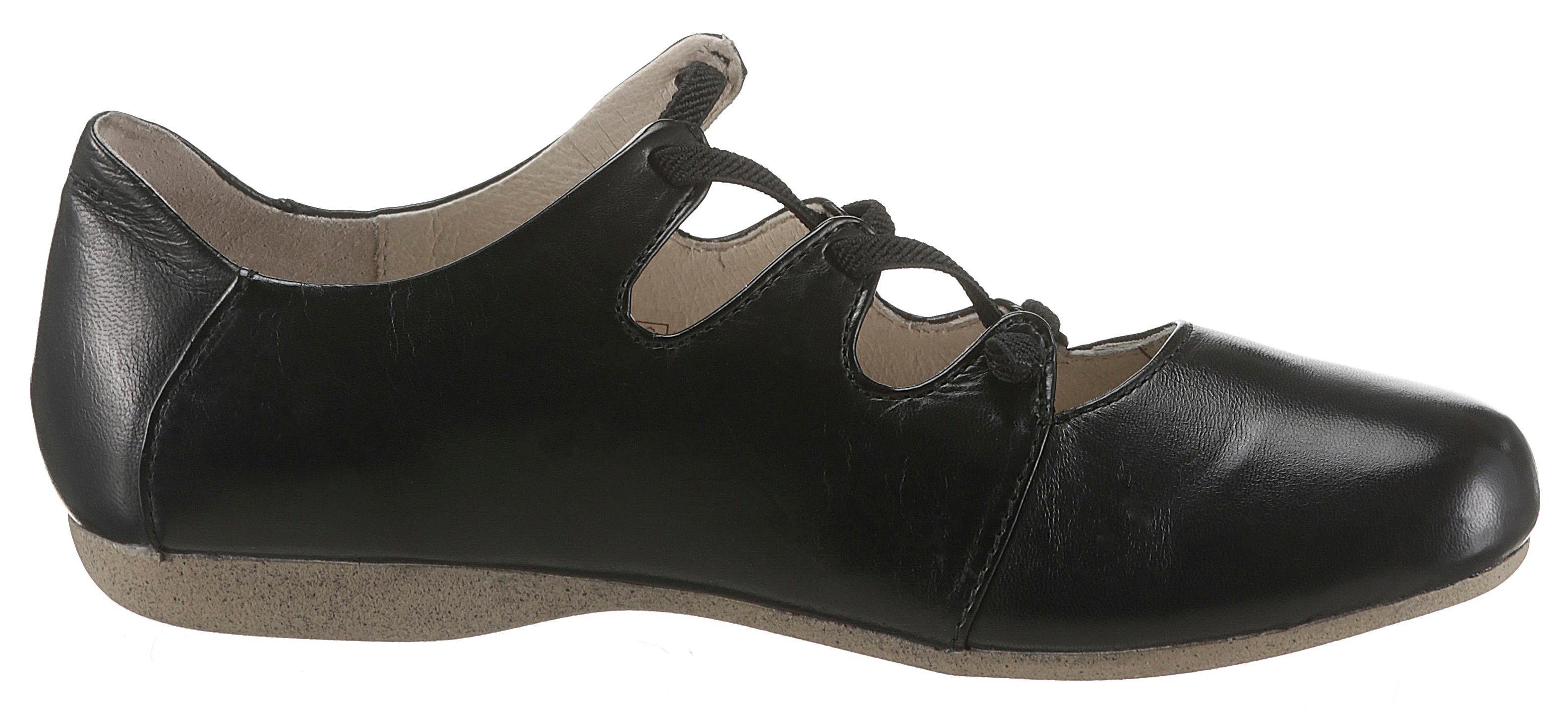 Josef Seibel Ballerina's met riempje Fiona 04 Slippers, sandalen, comfortschoenen met verfijnde elastische band