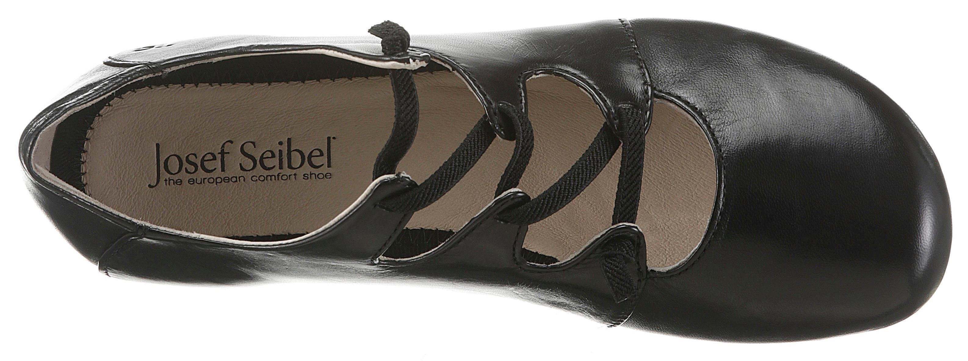 Josef Seibel Ballerina's met riempje Fiona 04 Slippers, sandalen, comfortschoenen met verfijnde elastische band