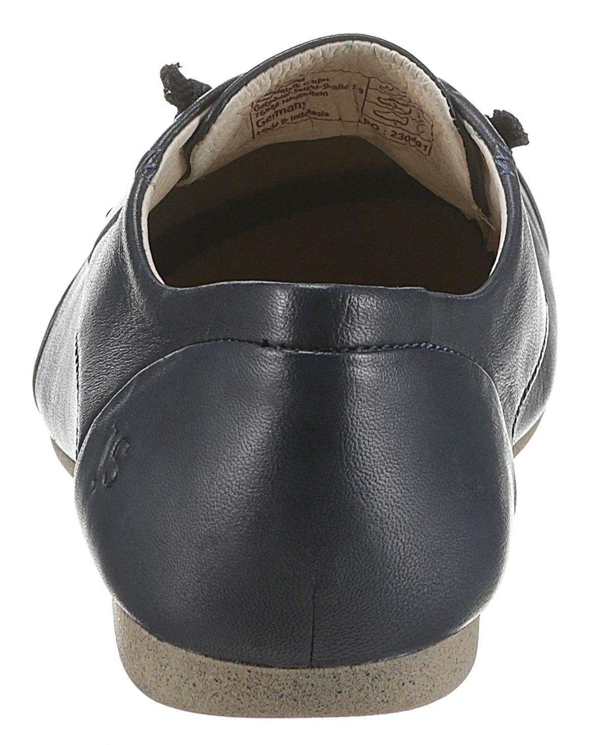 Josef Seibel Instappers Fiona 01 Comfortschoen, instapschoen met elastische decoratieve veters