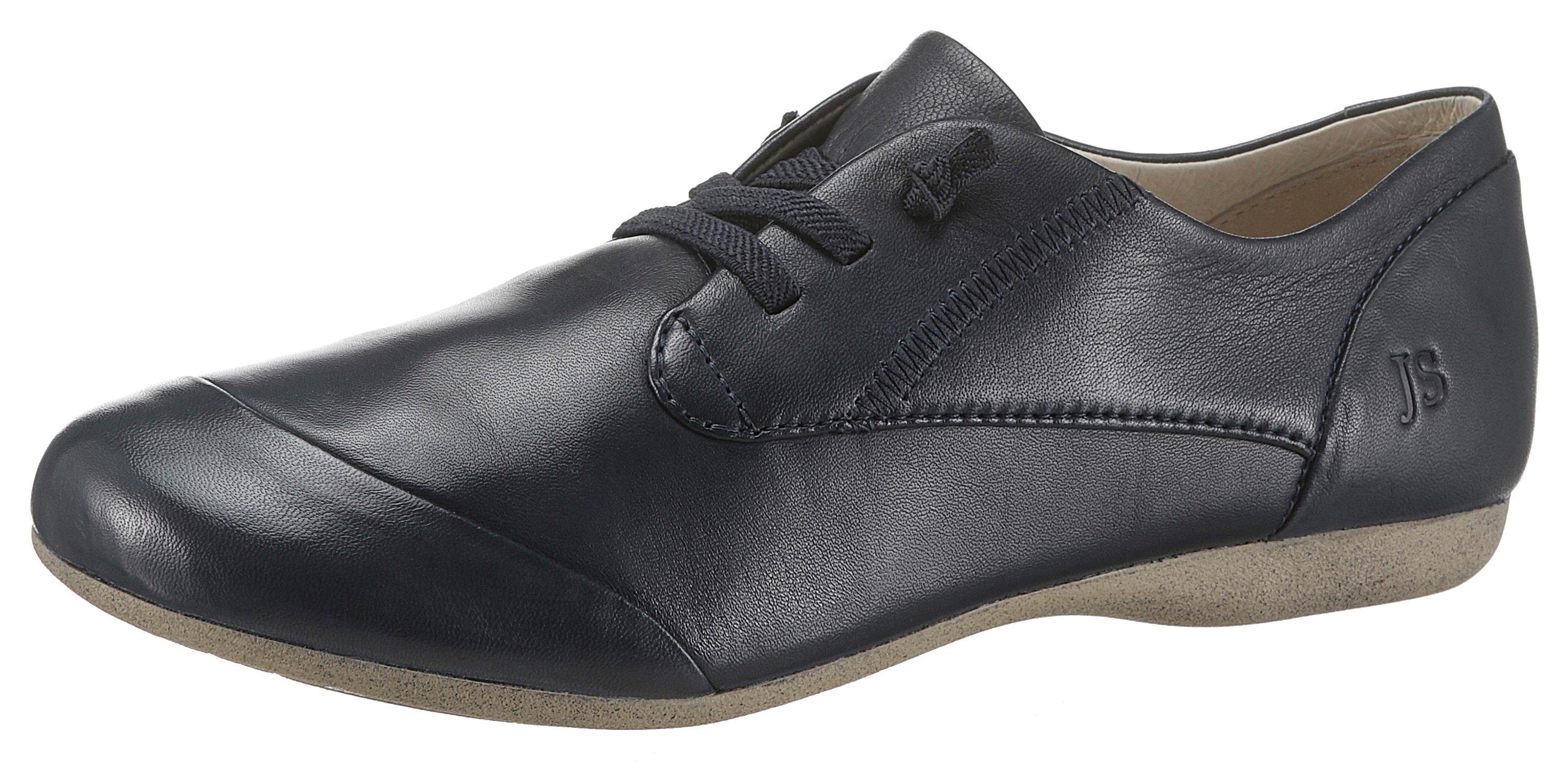 Josef Seibel Instappers Fiona 01 Comfortschoen, instapschoen met elastische decoratieve veters