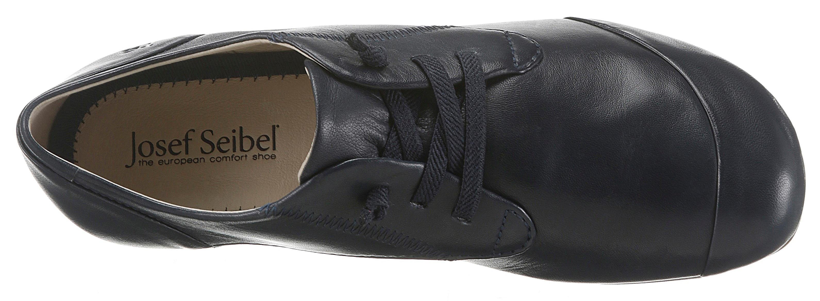 Josef Seibel Instappers Fiona 01 Comfortschoen, instapschoen met elastische decoratieve veters