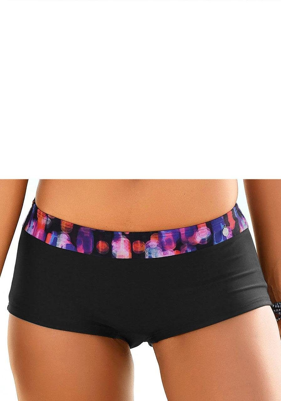 Lascana Bikini-hotpants Sensation met gedessineerde boord