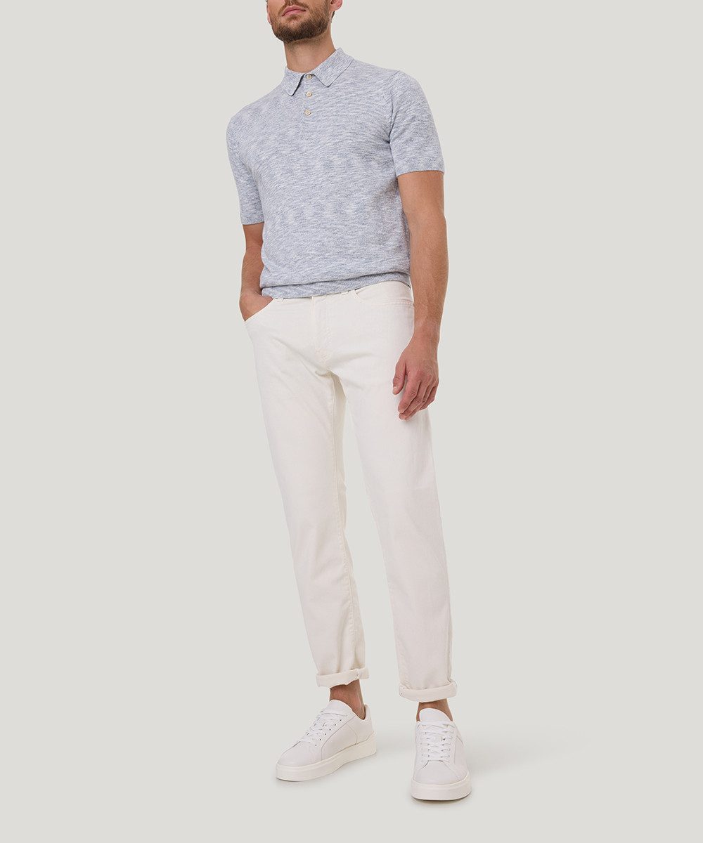 Pierre Cardin 5-pocket jeans PC-Lyon met omslagzoom