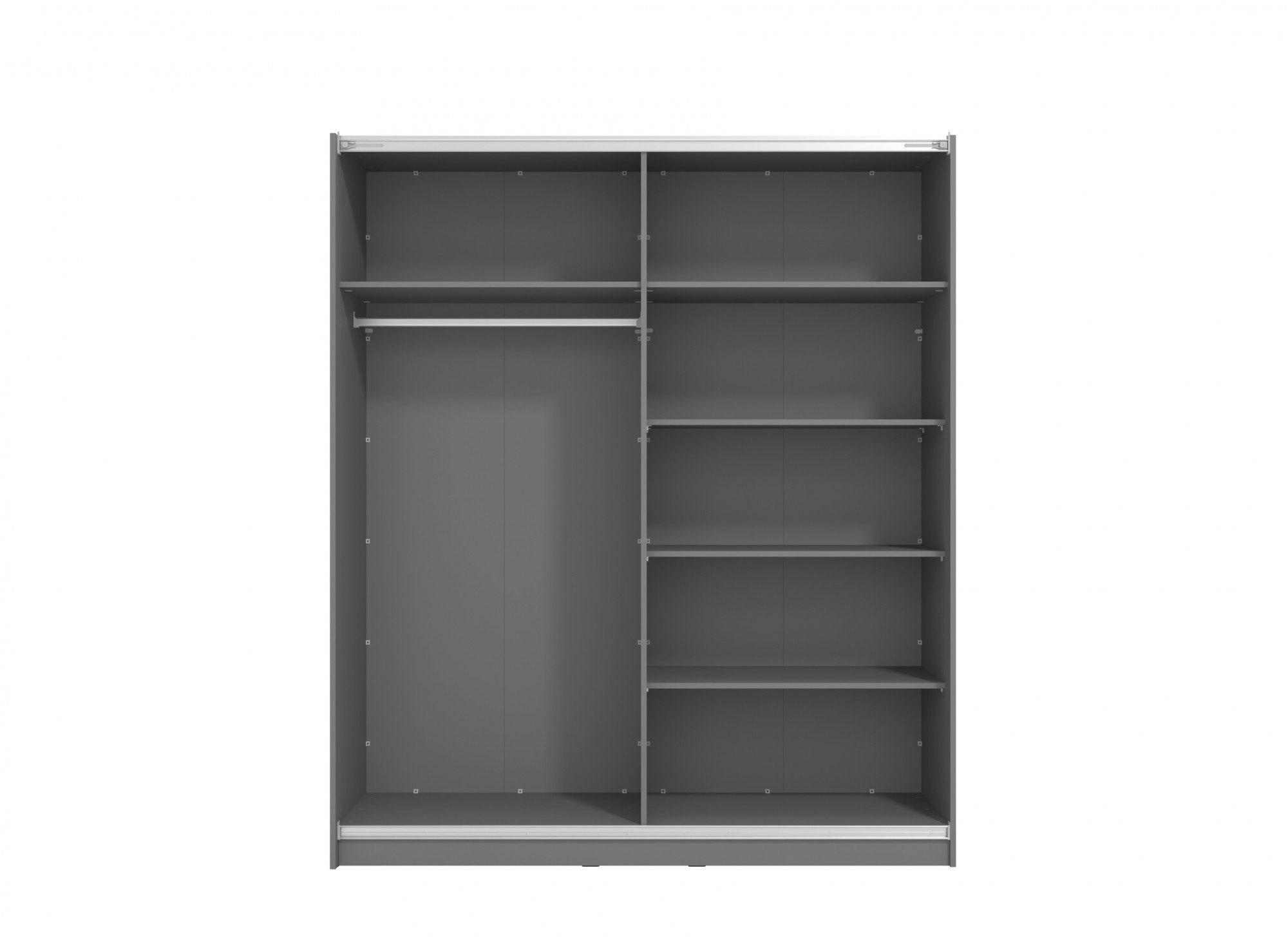 INOSIGN Zweefdeurkast Sierra kledingkast met spiegel linnenkast garderobe Topseller INCLUSIEF interne indeling, FSC®-gecertificeerd, OTTOs Choice
