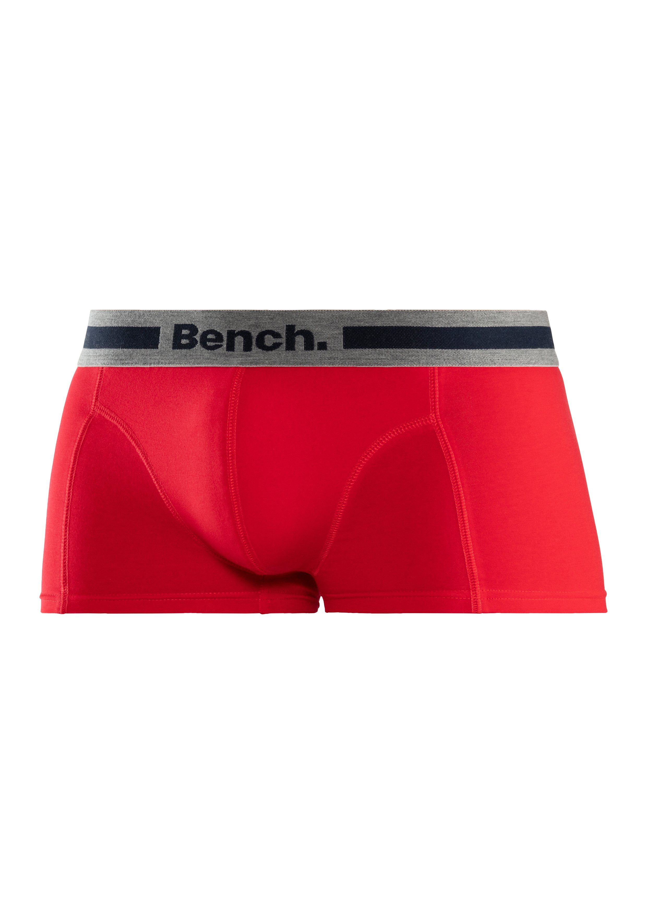 Bench. Hipster strak zittende boxershorts van katoenmix (set, 4 stuks)
