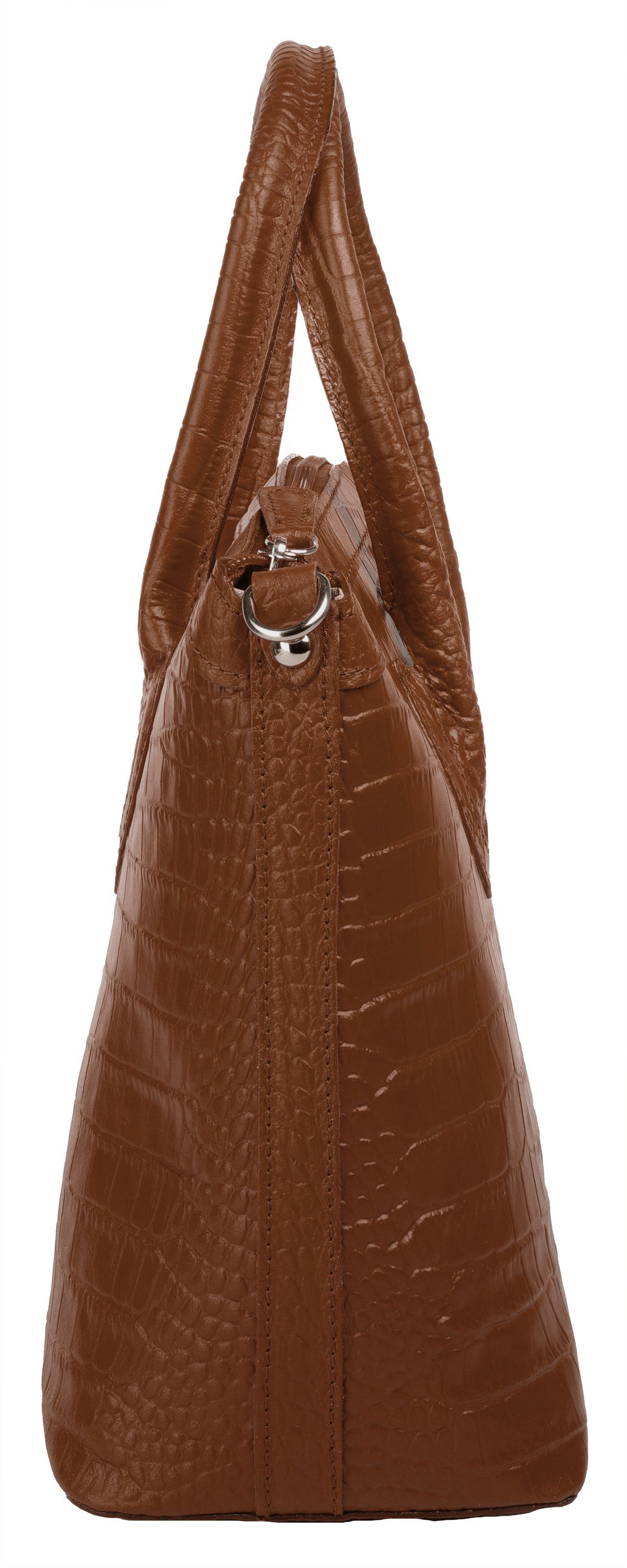 Cluty Tas echt leer, made in italy