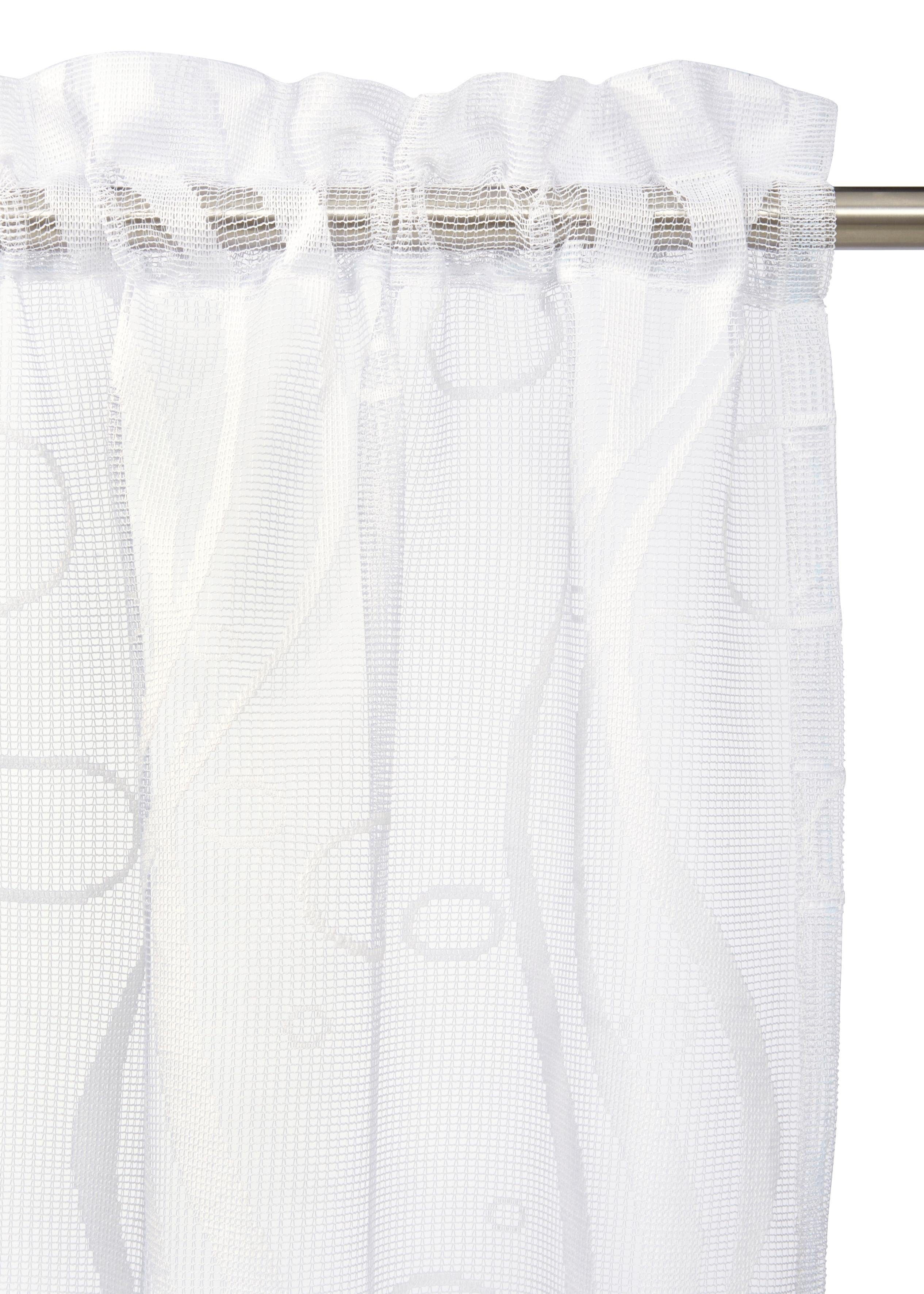 my home Valletje Ramon Transparant, jacquard, polyester (1 stuk)