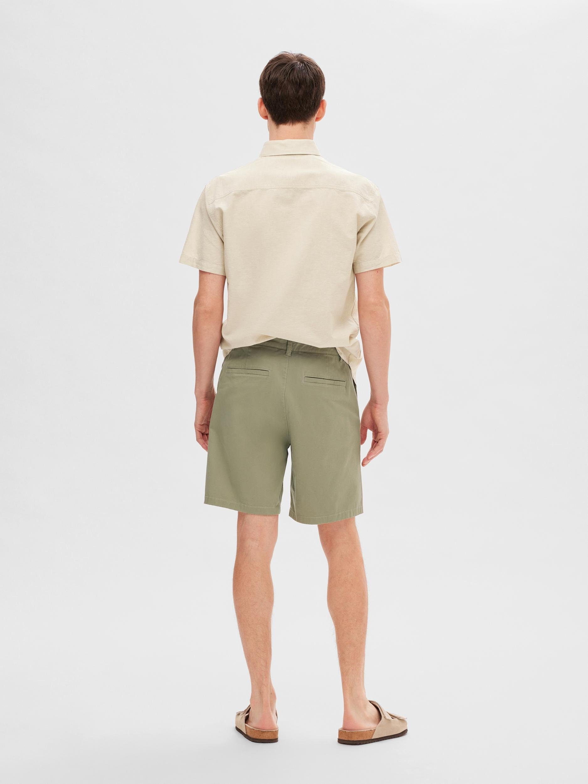 SELECTED HOMME Chino-short SLHREGULAR BILL FLEX SHORTS NOOS