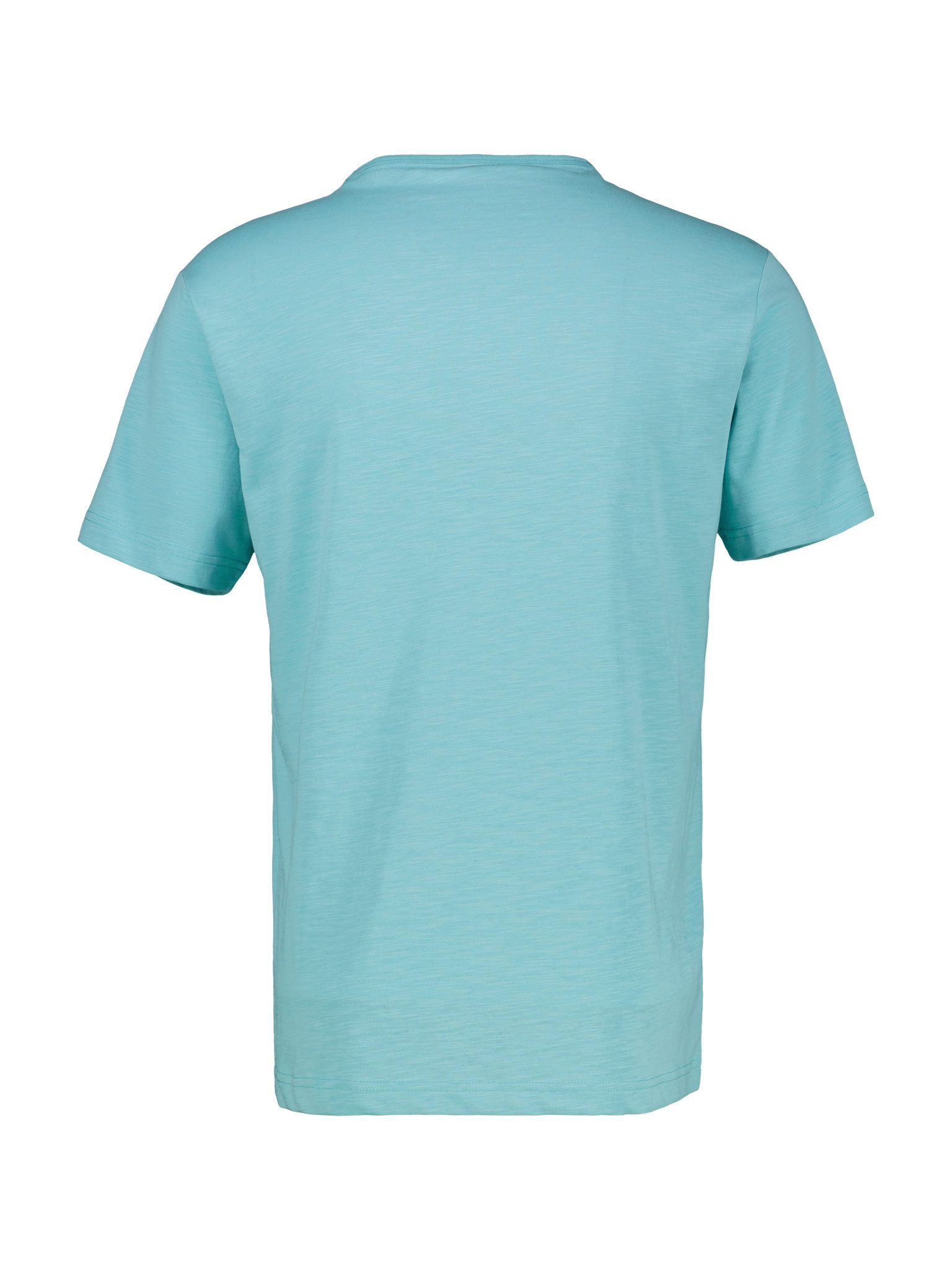 Lerros Henleyshirt met logo-stiksel op de borst