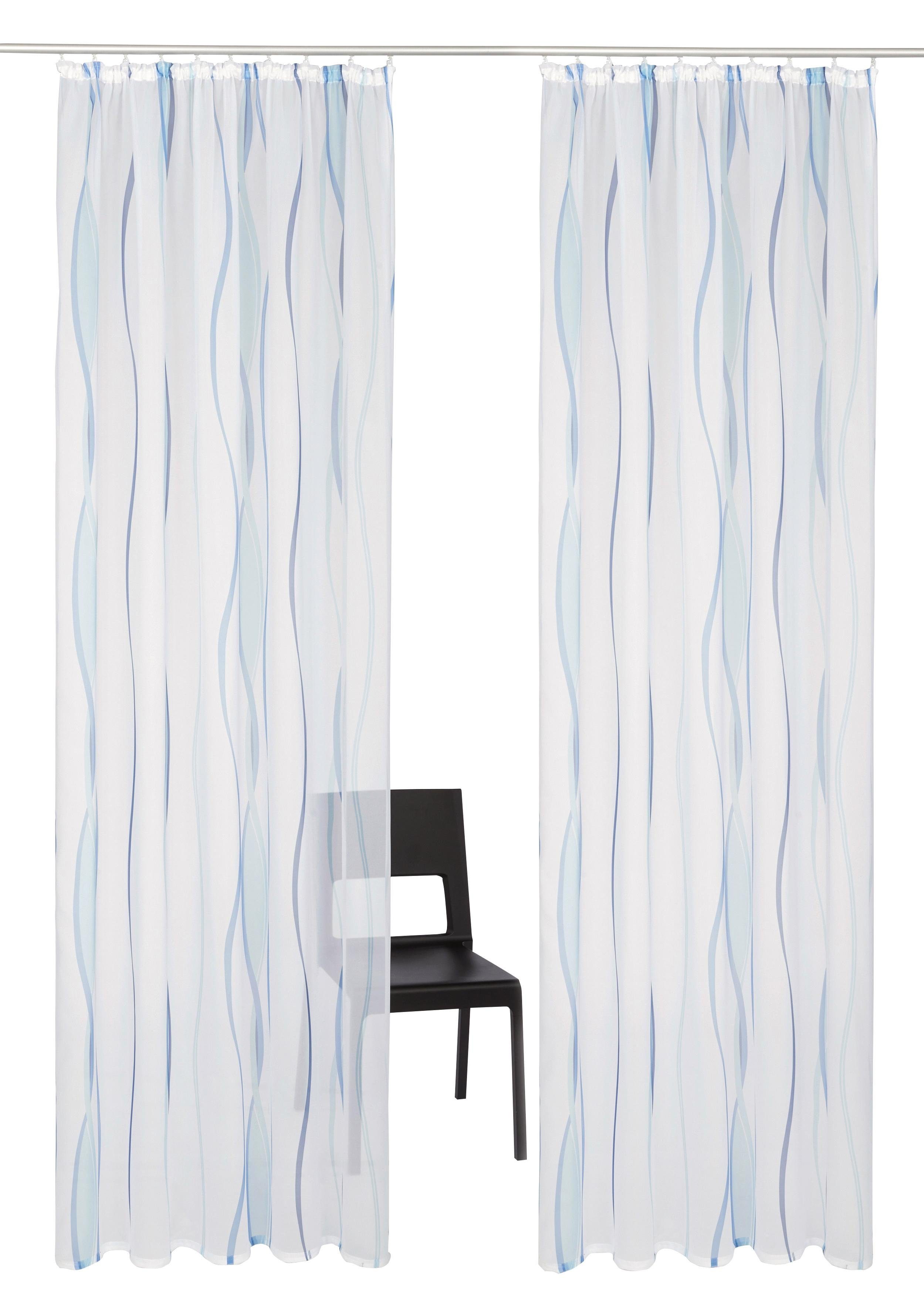 my home Gordijn Dimona 2-pack, bestseller, polyester, golven (2 stuks)