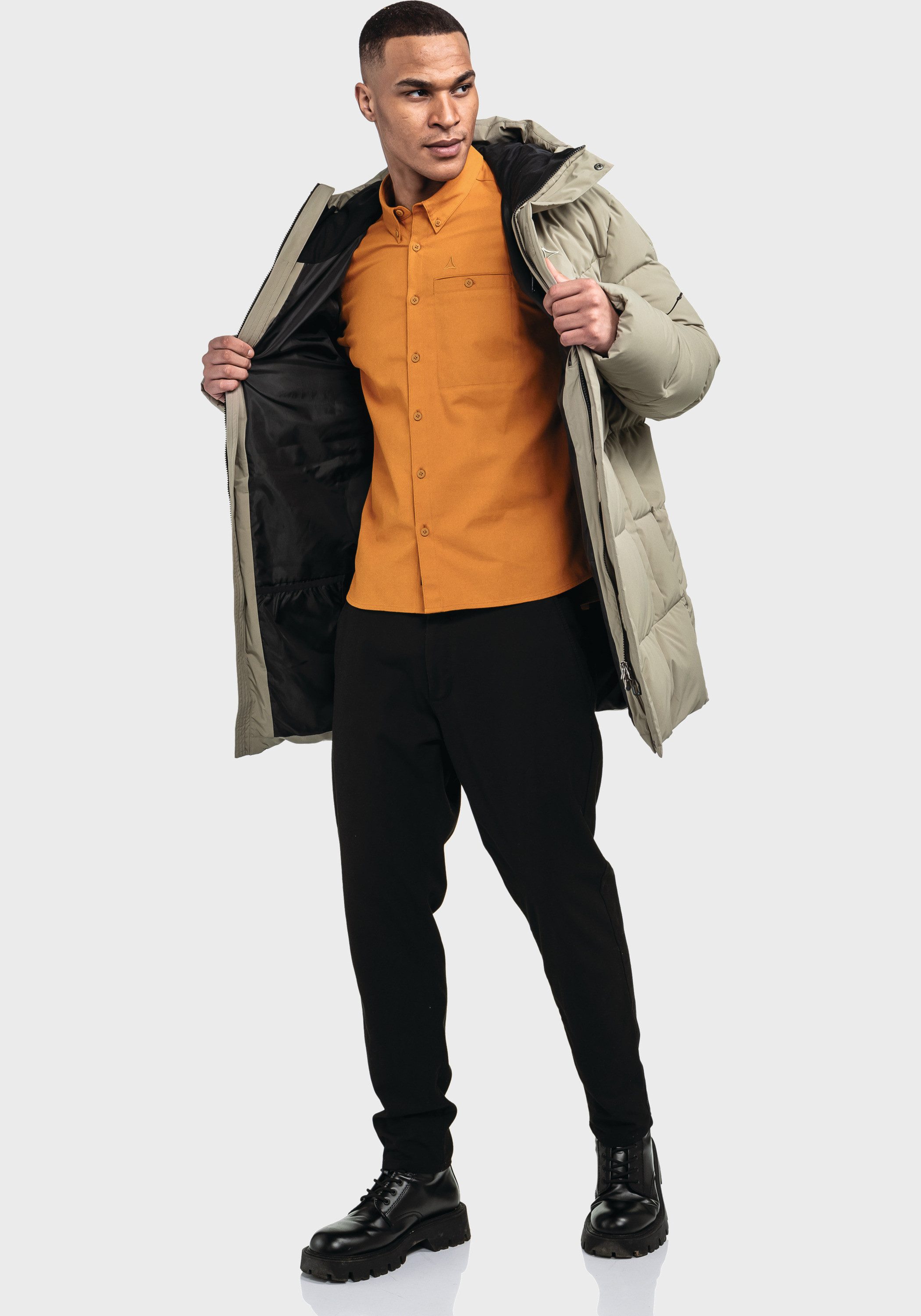 Schöffel Lang jack Urban Down Coat Style Cers MNS