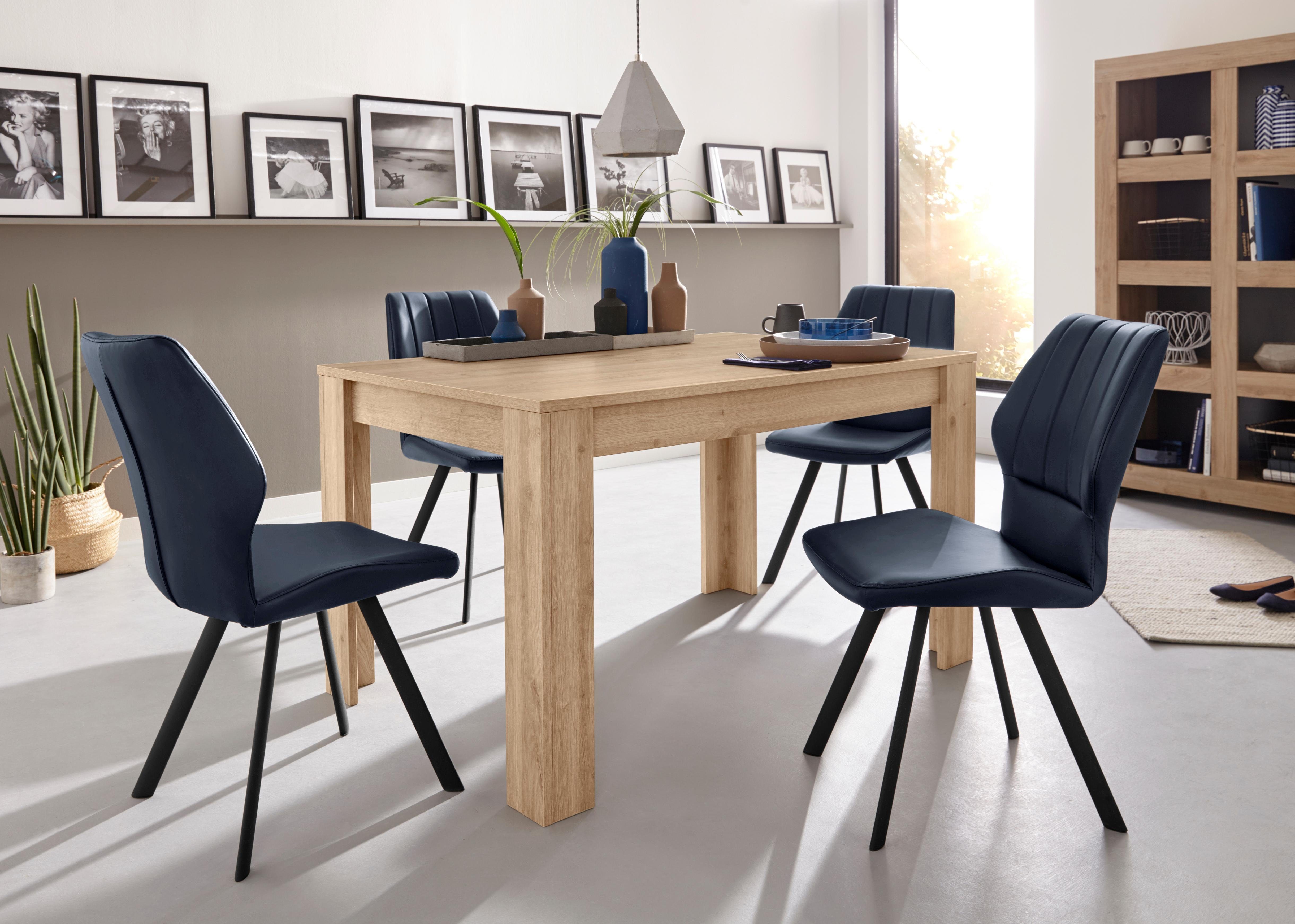 INOSIGN Eettafel Firenze Breedte 137-185 cm, inclusief insteekblad