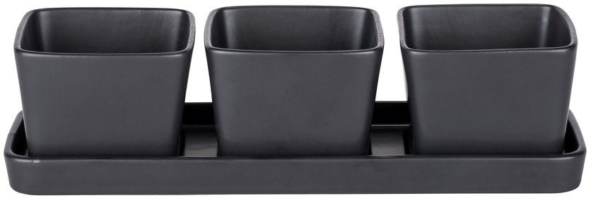WENKO Dipschaal Snack & dip (set, 3-delig)
